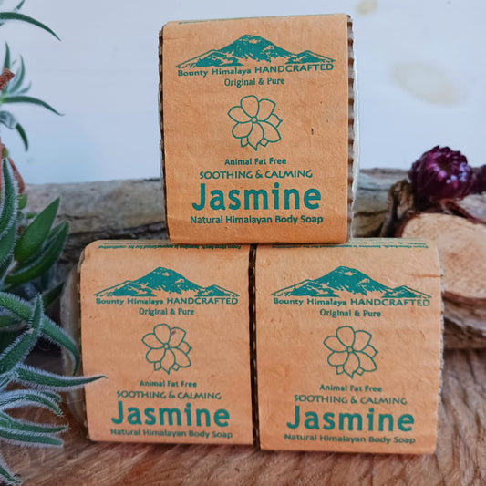 Natural Himalayan Jasmine Soap 100g bar