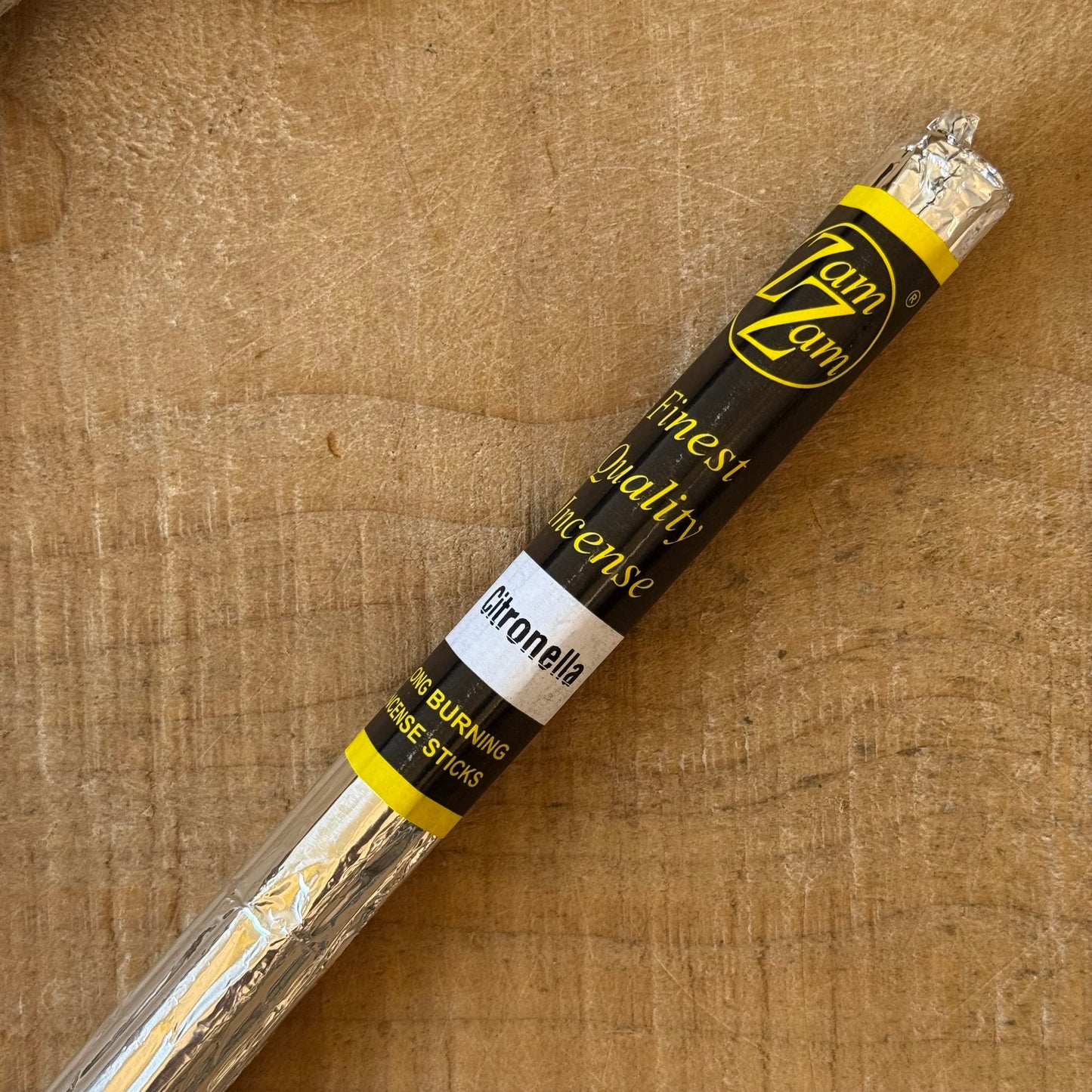 Zam Zam Citronella Incense Sticks – Fresh & Uplifting Fragrance