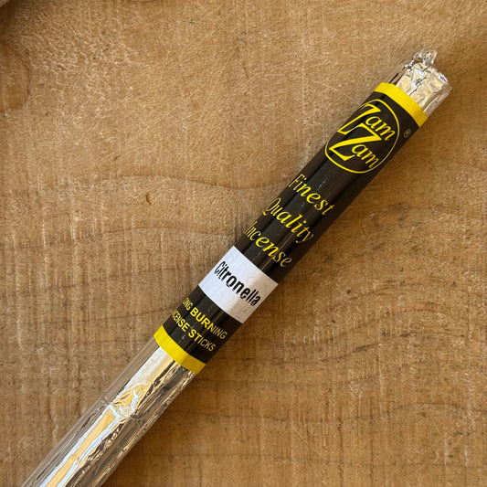 Zam Zam Citronella Incense Sticks – Fresh & Uplifting Fragrance