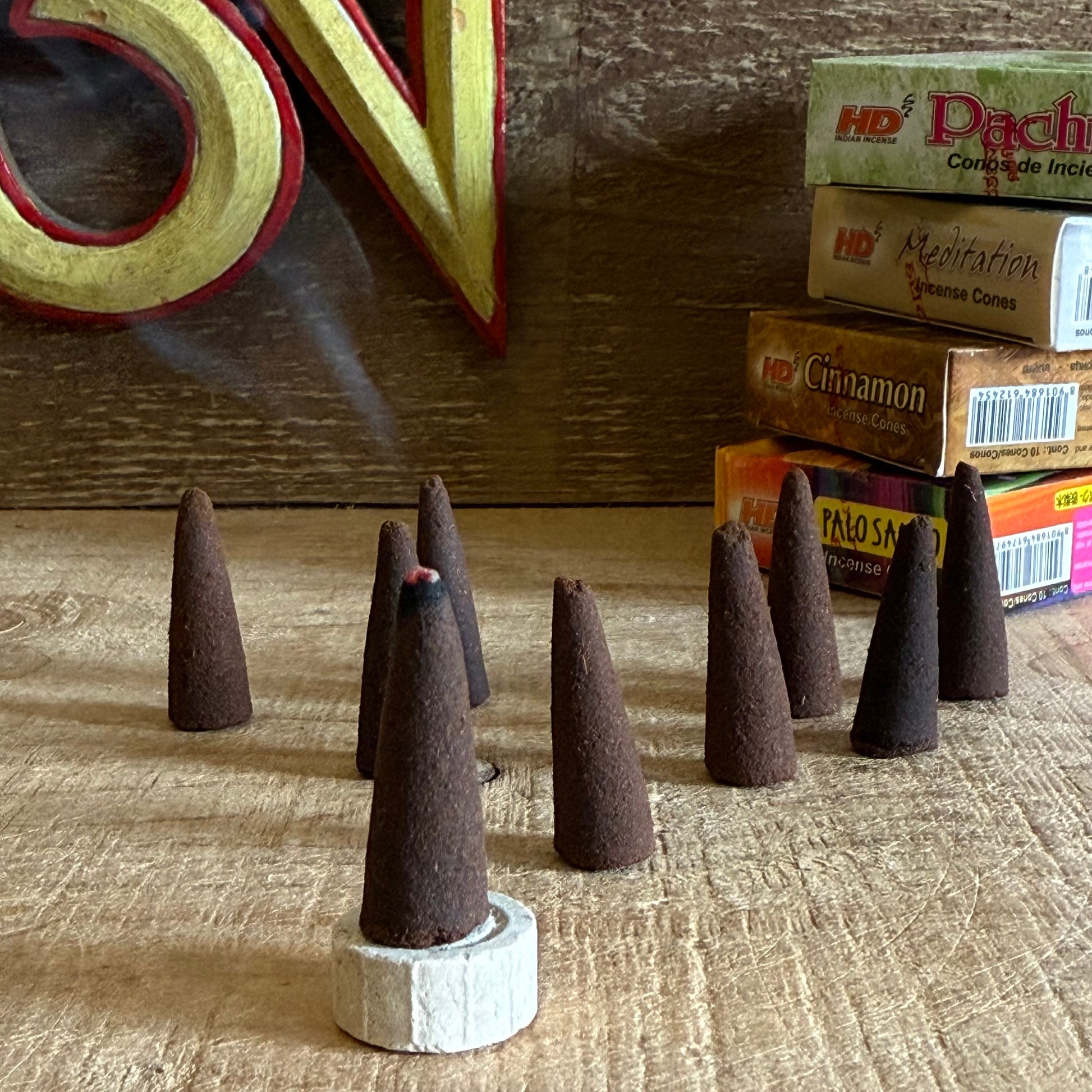 Immerse yourself in the warm, tropical fragrance of Hari Darshan Coconut Incense Cones, handcrafted in Bangalore, India, by one of the most trusted names in traditional incense making. These soothing cones release the creamy, sweet aroma of coconut, evoking the essence of island calm and natural serenity.