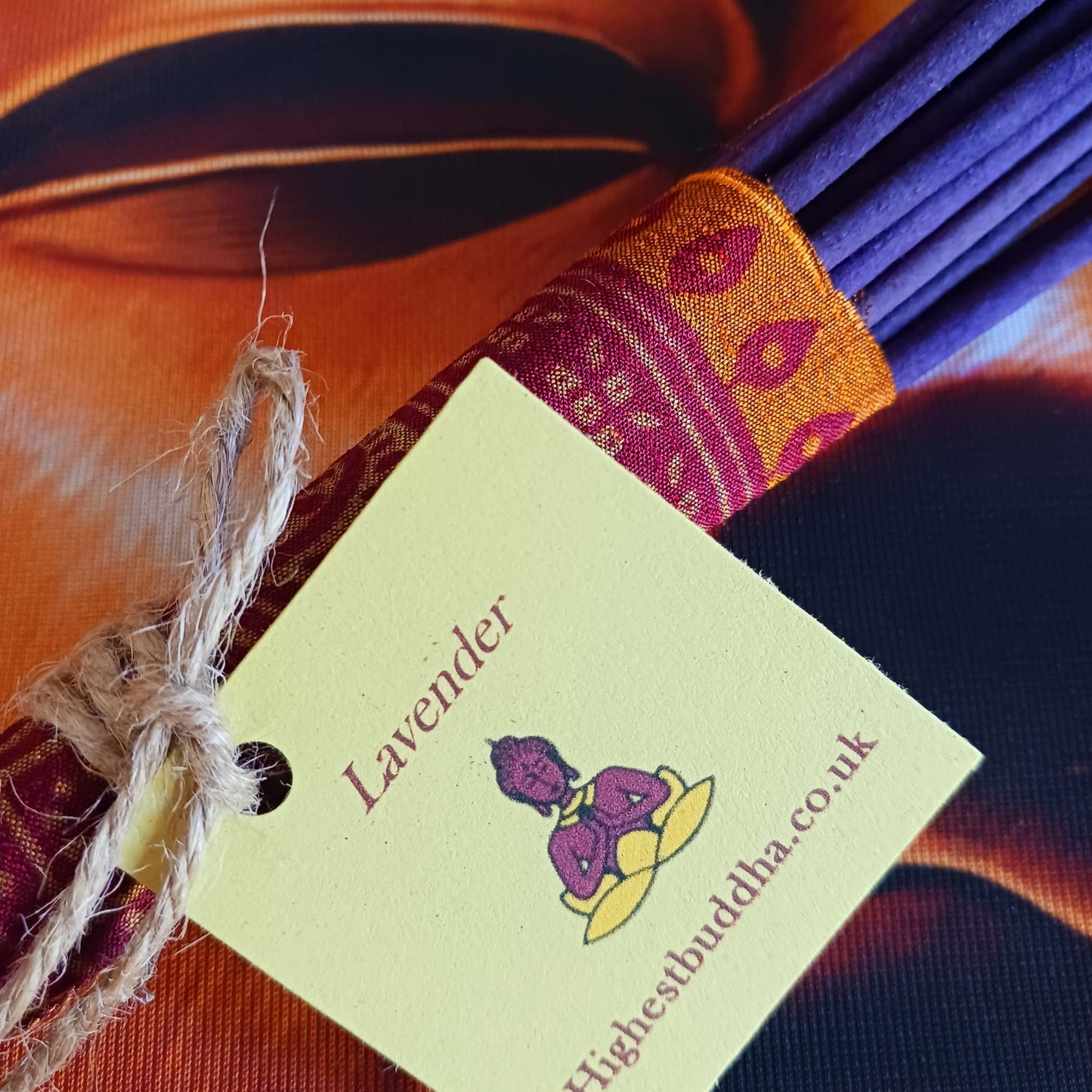 Handmade Indian Incense Sticks | 25 Sticks Lavender