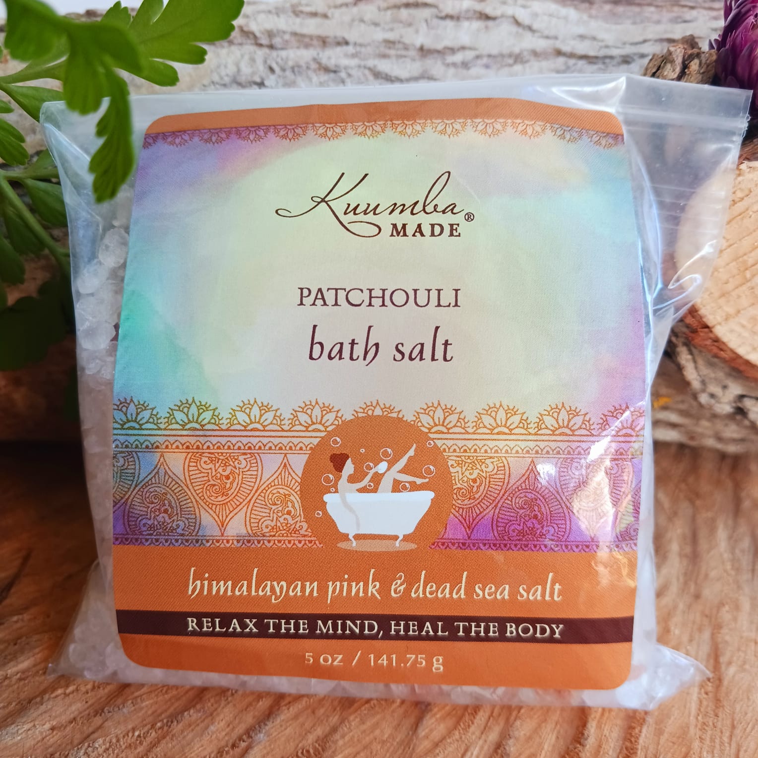 Patchouli Bath Salts | Kuumba Made 5oz