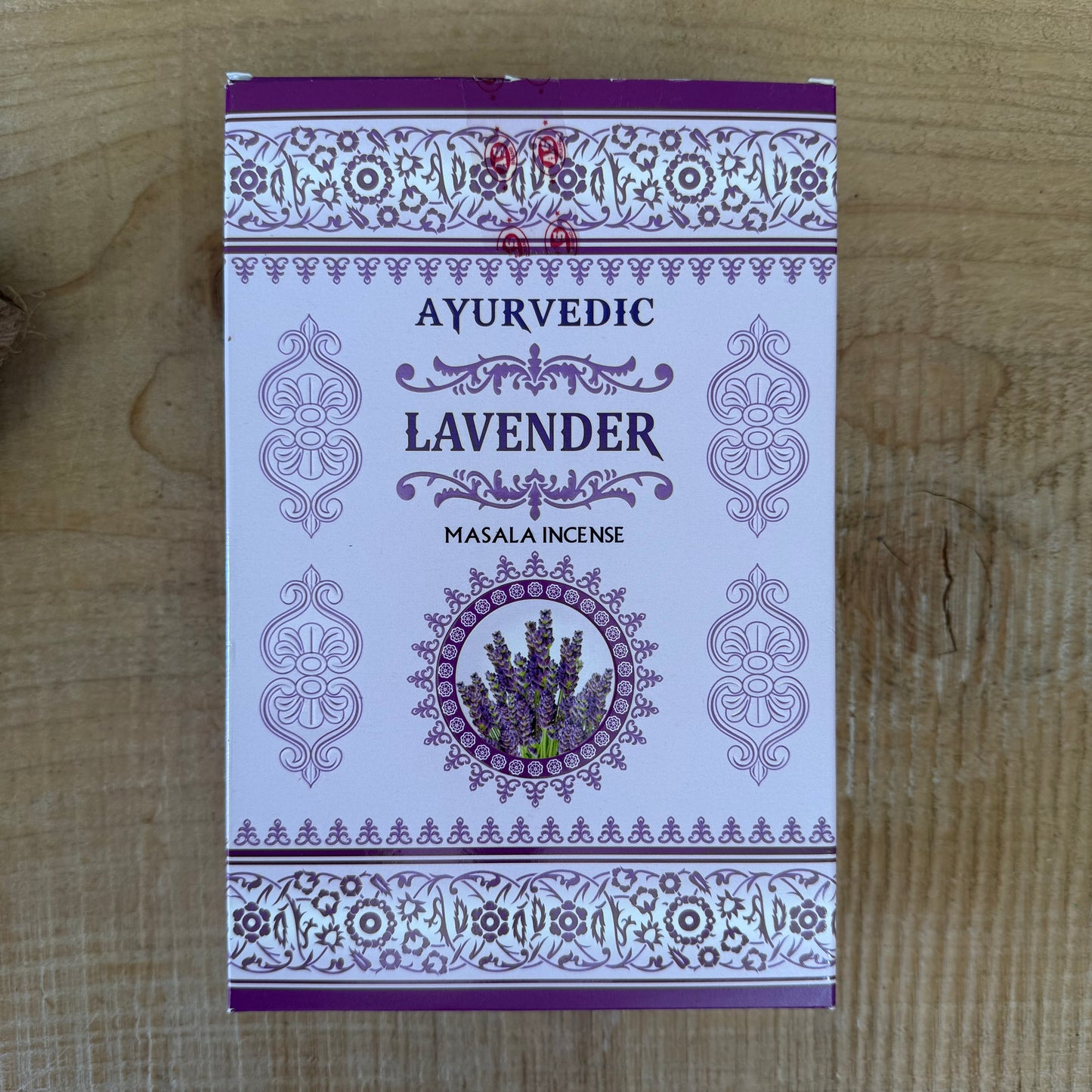 Ayurvedic Masala Lavender Incense Sticks are a soothing, aromatic blend crafted to calm the mind and restore emotional balance. Made using traditional masala methods, this incense combines essential oils with natural resins, herbs, petals, and honey to create a soft, pure lavender fragrance that gently fills your space.