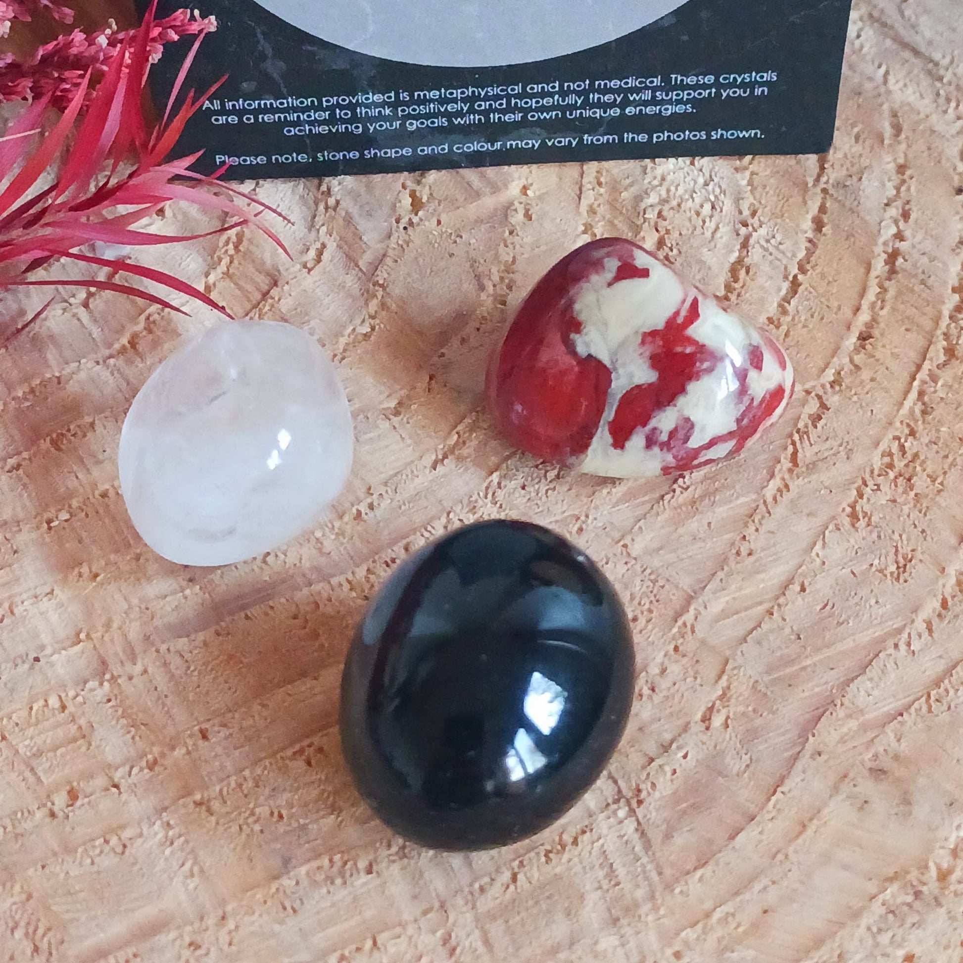 Protection and Grounding Healing Crystal Set