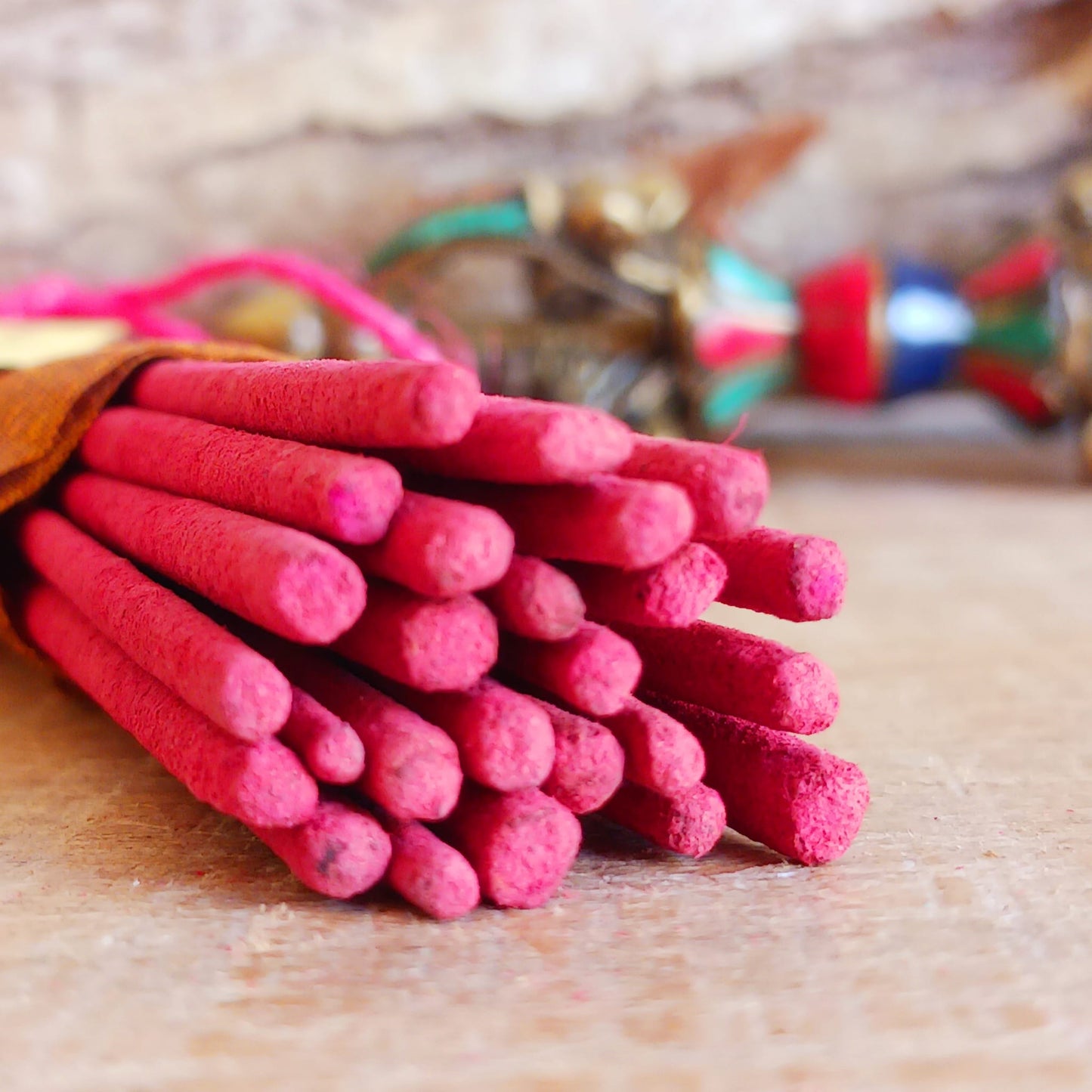 Handmade Indian Incense Sticks | 25 Sticks Strawberry