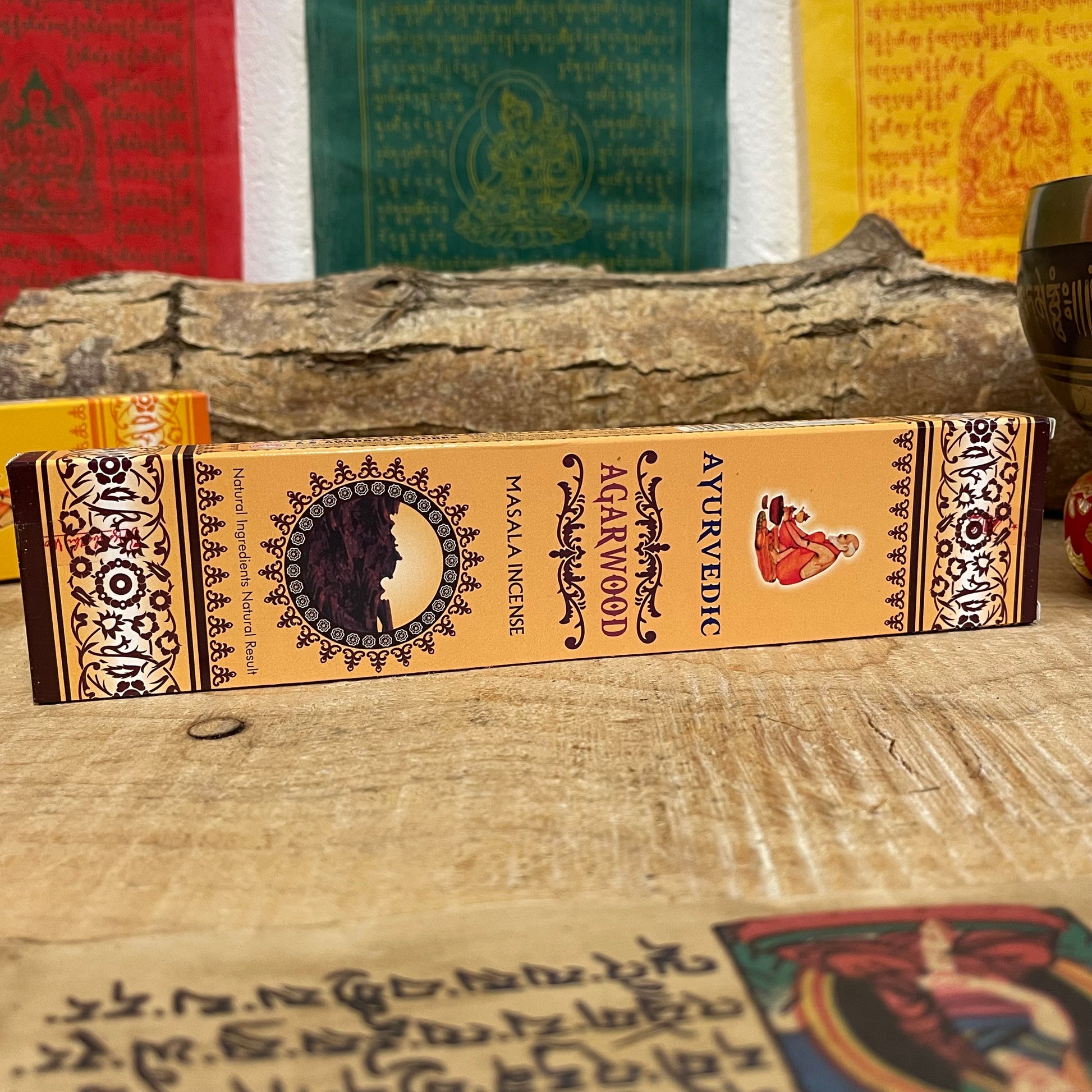 Ayurvedic Agarwood masala incense sticks offer a pure and natural aroma, made with a thoughtful blend of essential oils and all-natural ingredients including premium resins, oils, herbs, petals, and honey. The rich, warm scent of amber is ideal for creating a soothing atmosphere perfect for meditation, yoga, and spiritual cleansing. These incense sticks promote&nbsp; relaxation and help cultivate a harmonious environment, supporting overall well-being