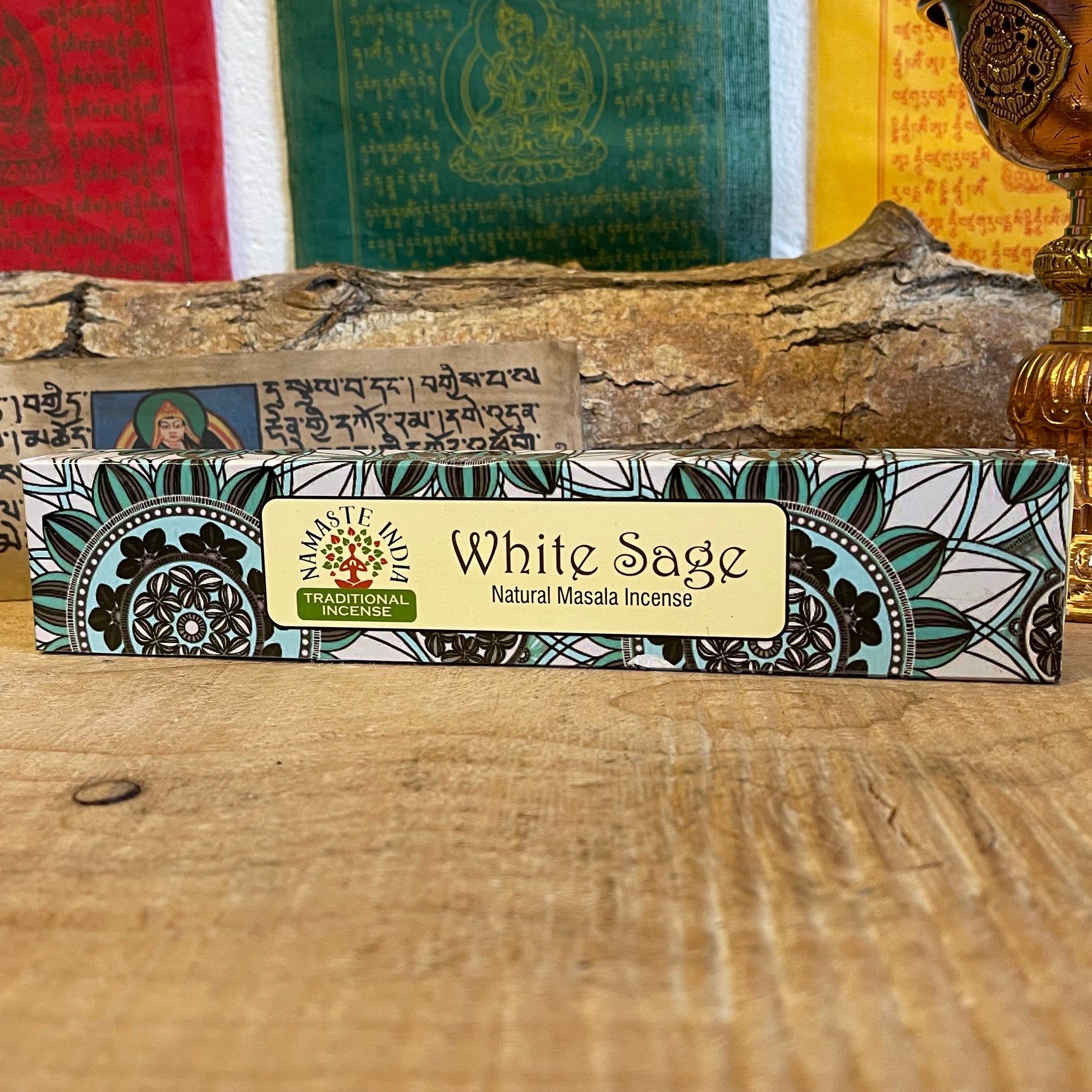 Namaste India Incense White Sage