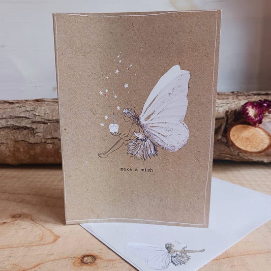 Fairy Happy Birthday Greetings Card