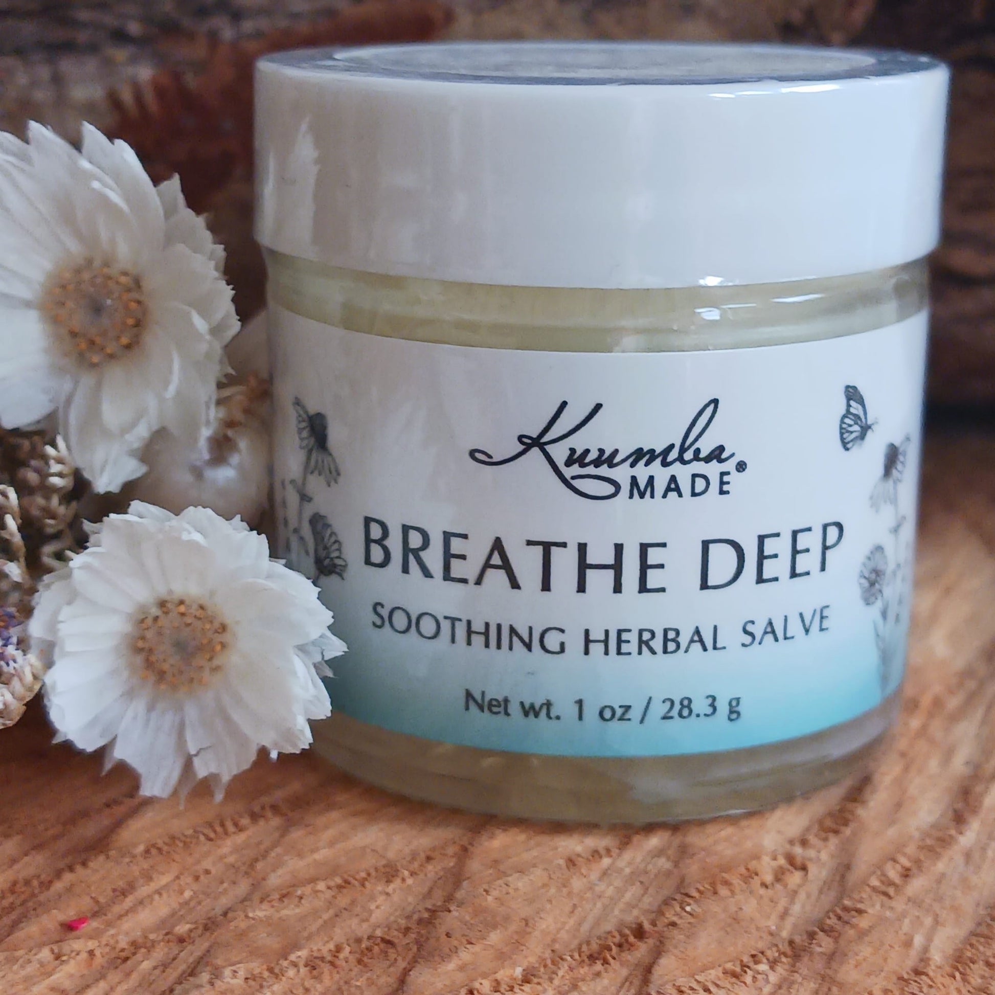 Kuumba Made Herbal Care - Breathe Deep 1oz Jar