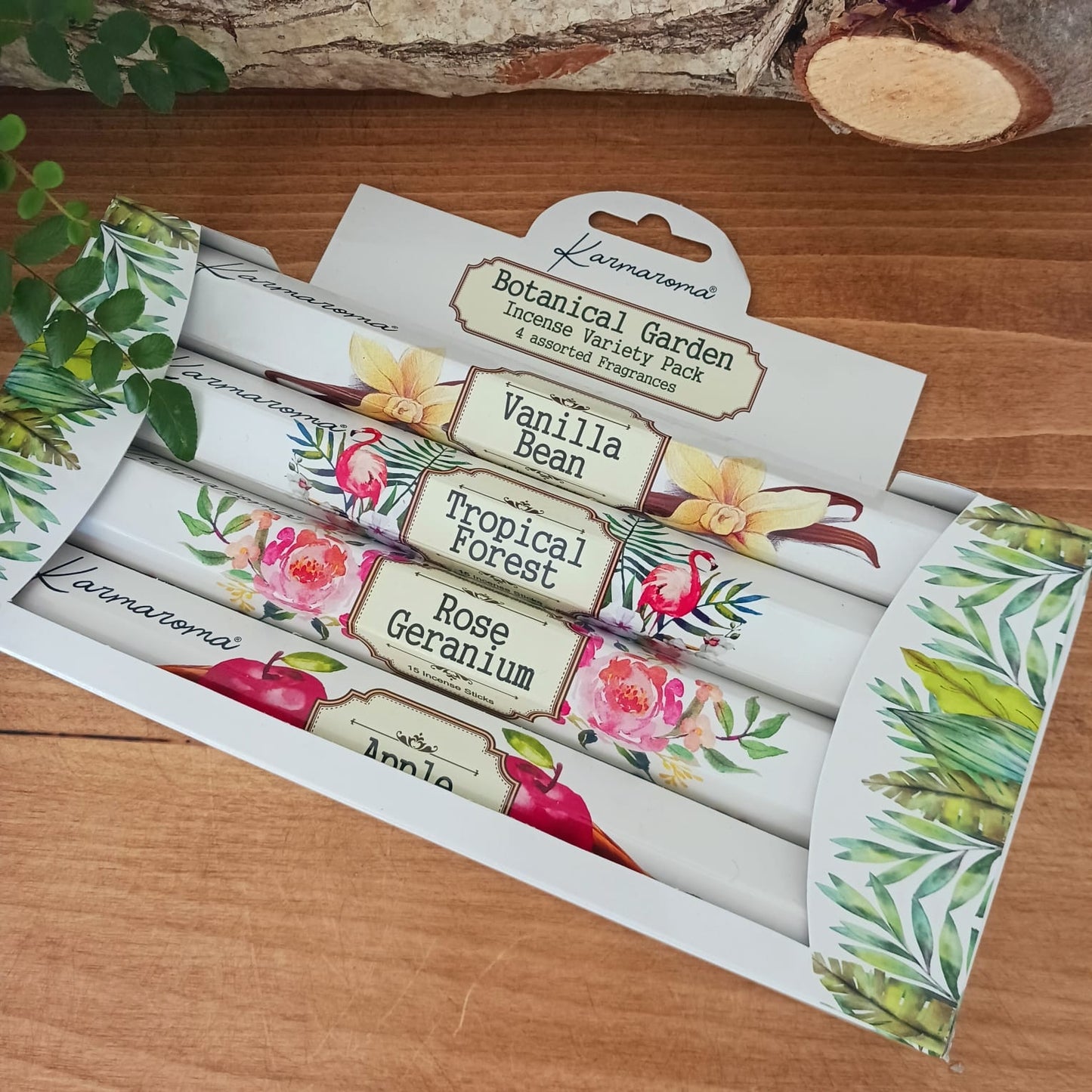 Botanical Garden Floral Incense Gift Set