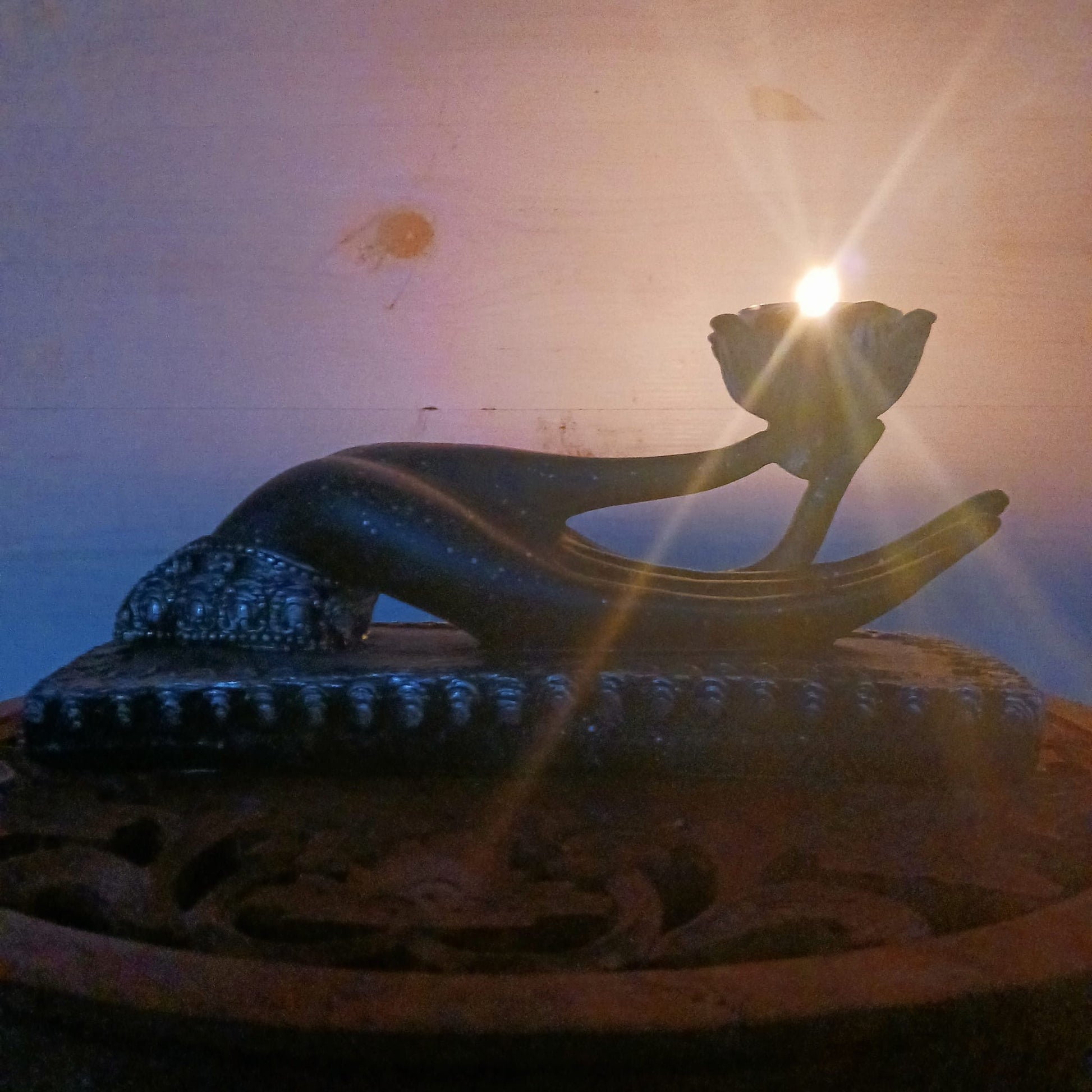 Gyan Mudra Tealight Holder