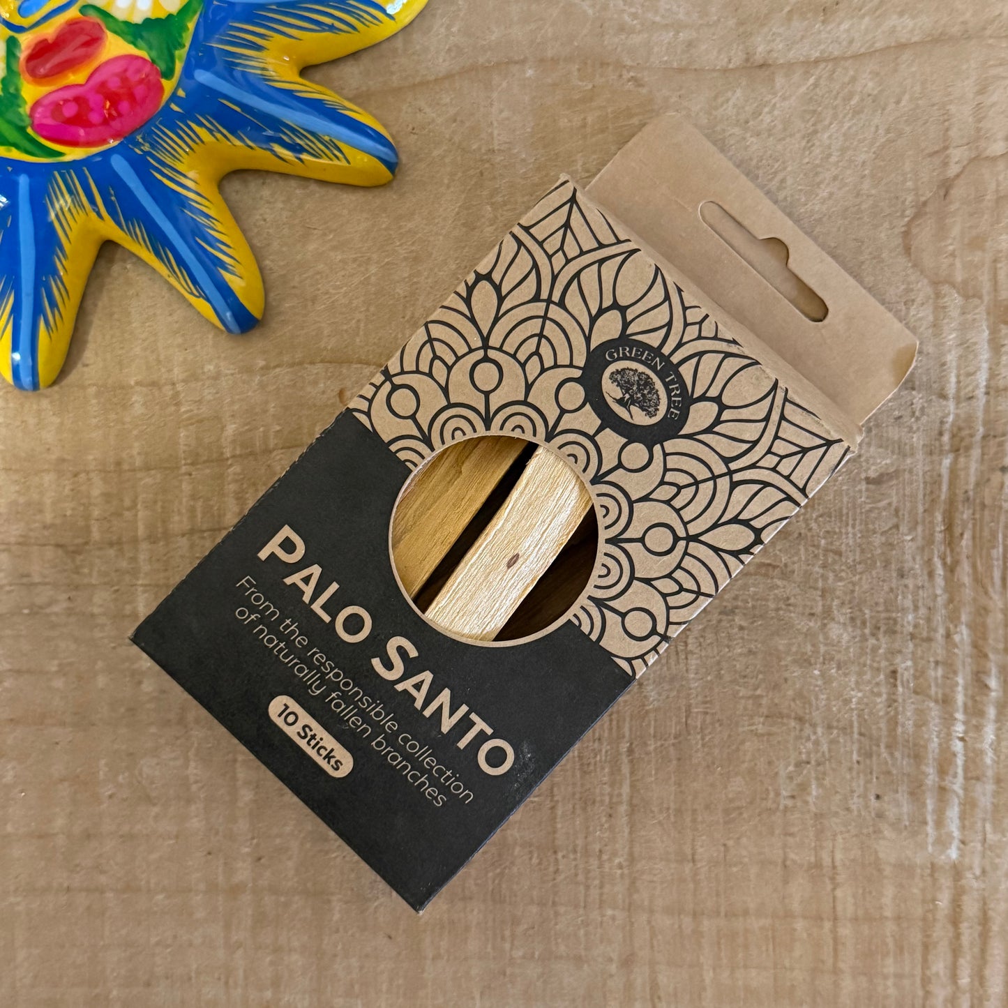 Green Tree Palo Santo Holy Wood sticks sacred smudging incense