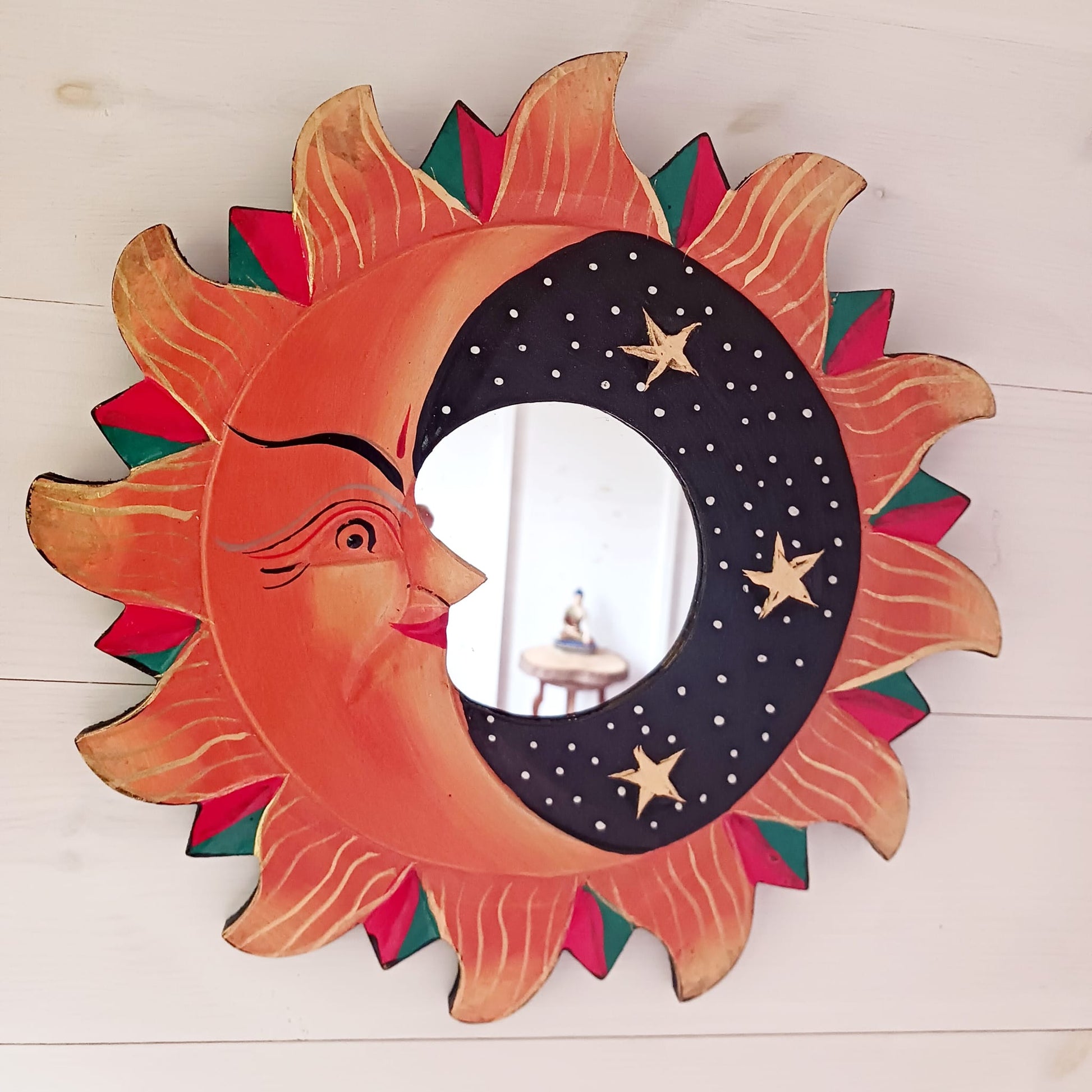 Sun and Moon Mirror | Large