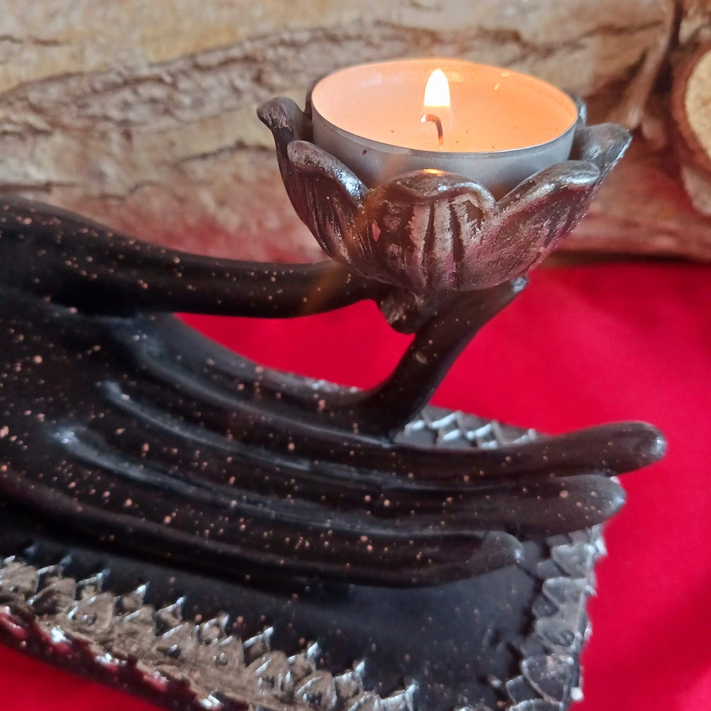 Gyan Mudra Tealight Holder