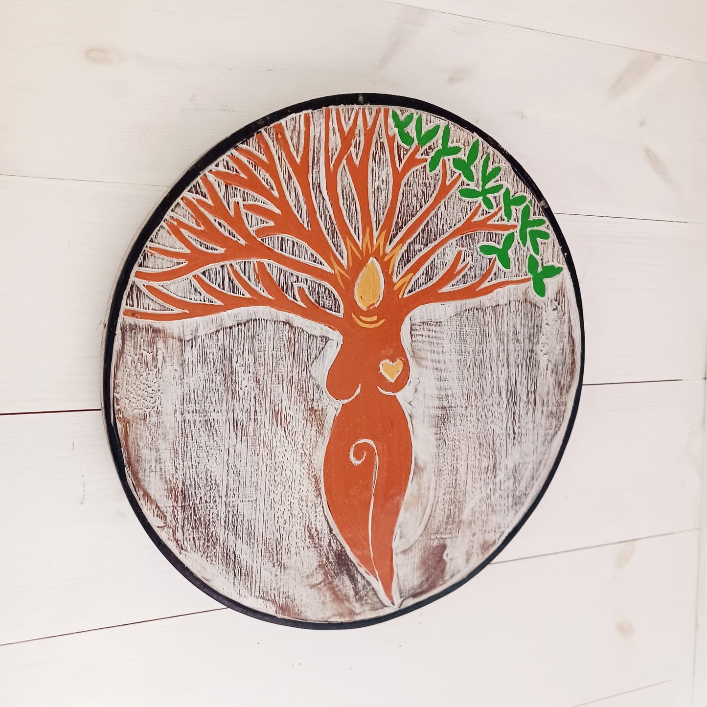 Tree Goddess Wall Plaque | Wall Hanging