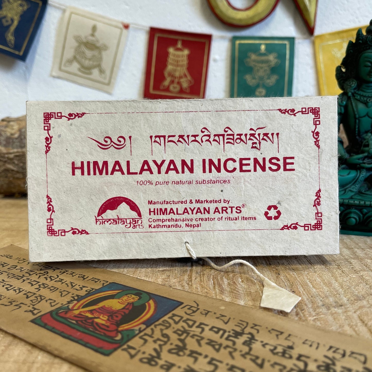 Himalayan Incense Holder& lokta Paper Box