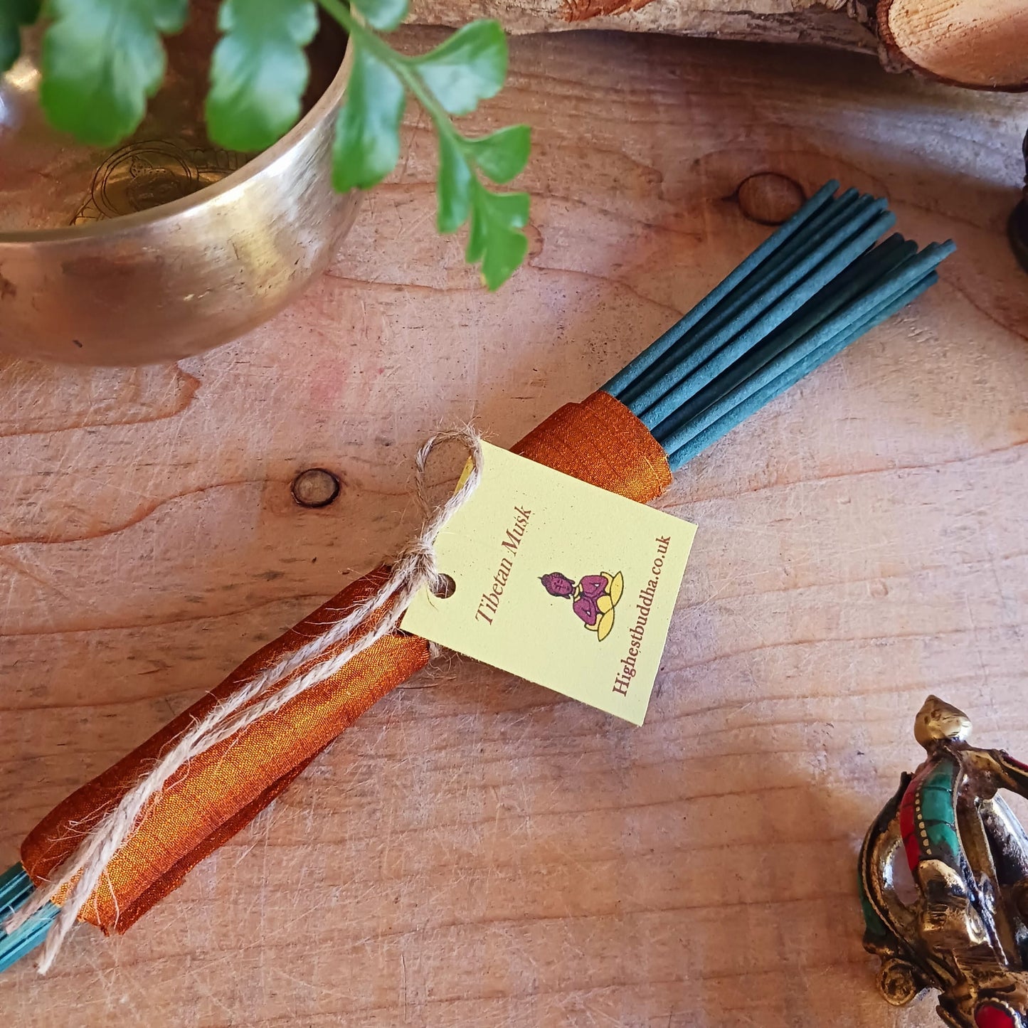 Handmade Indian Incense Sticks | 25 Sticks Tibetan Musk