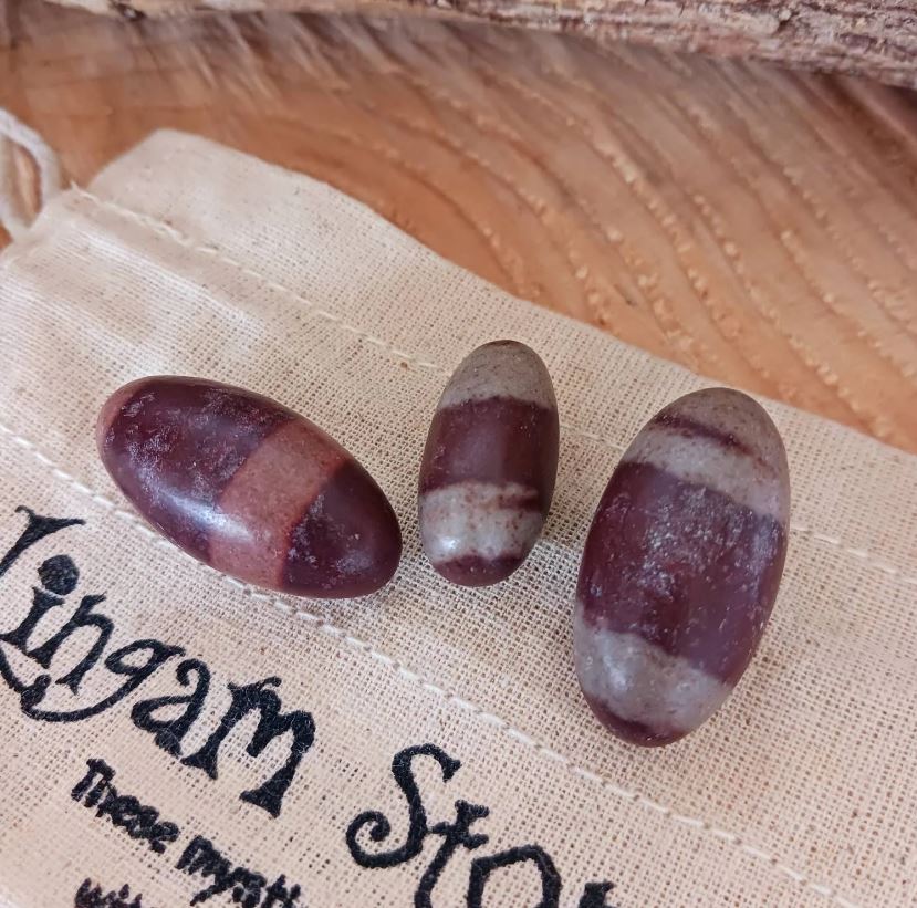 Shiva Lingam Stones | Set of 3