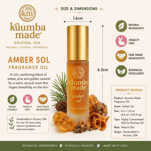 Kuumba Made Amber Sol Fragrance Oil – Natural Perfume