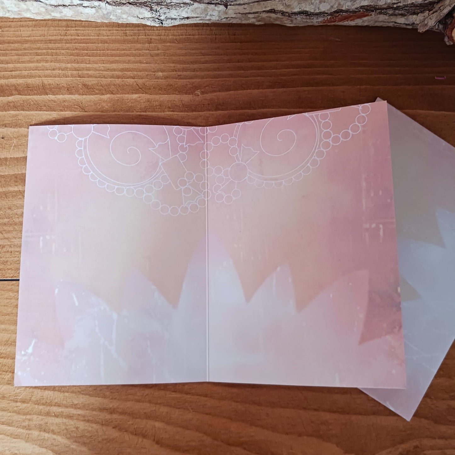 Divine Connected Inspirational Card | Blank