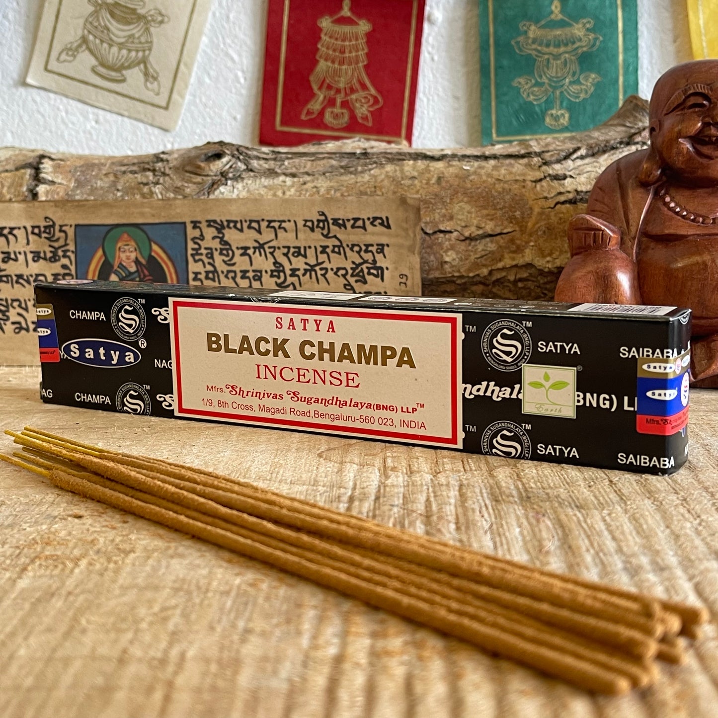 Satya Black Champa  Incense