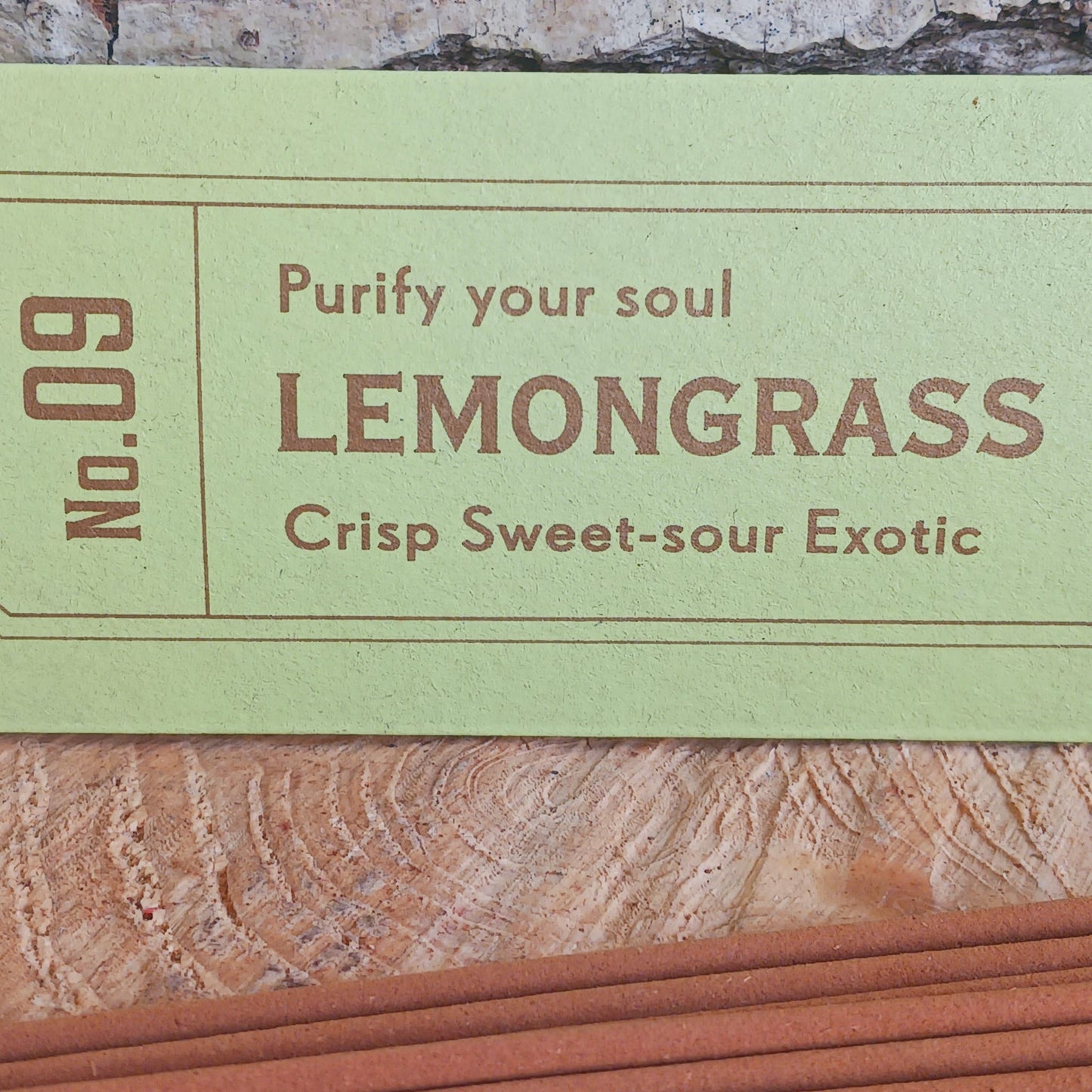 Herb & Earth Bamboo Incense Sticks | Lemongrass