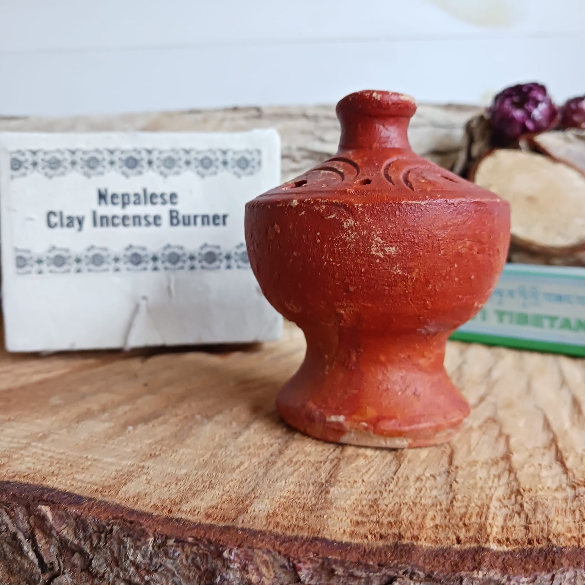 Bhaktapur Pottery Incense Holder