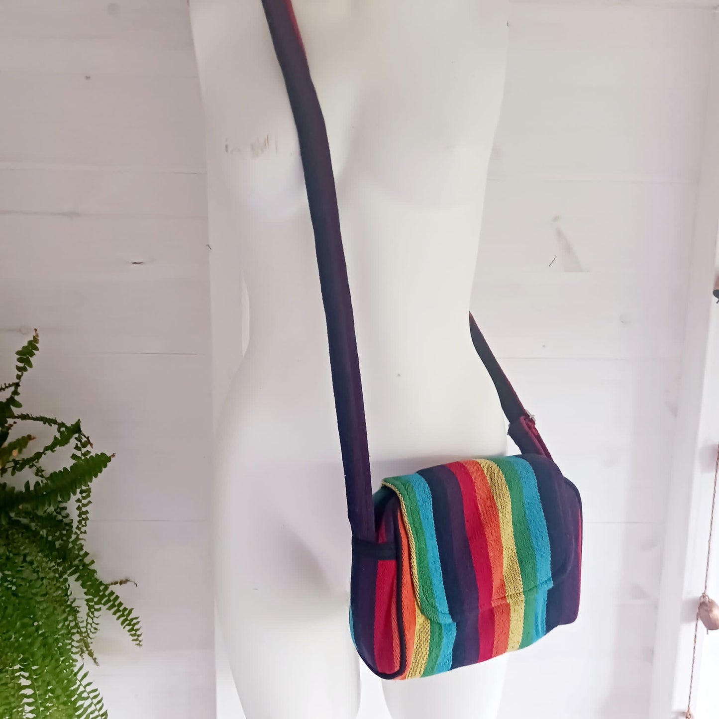 Rainbow Satchel Bag