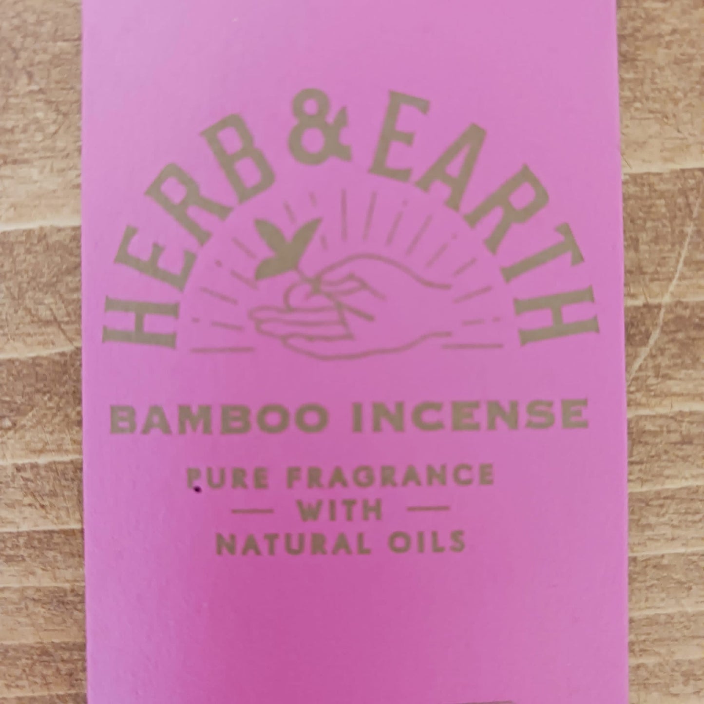 Herb & Earth Bamboo Incense Sticks | Rose