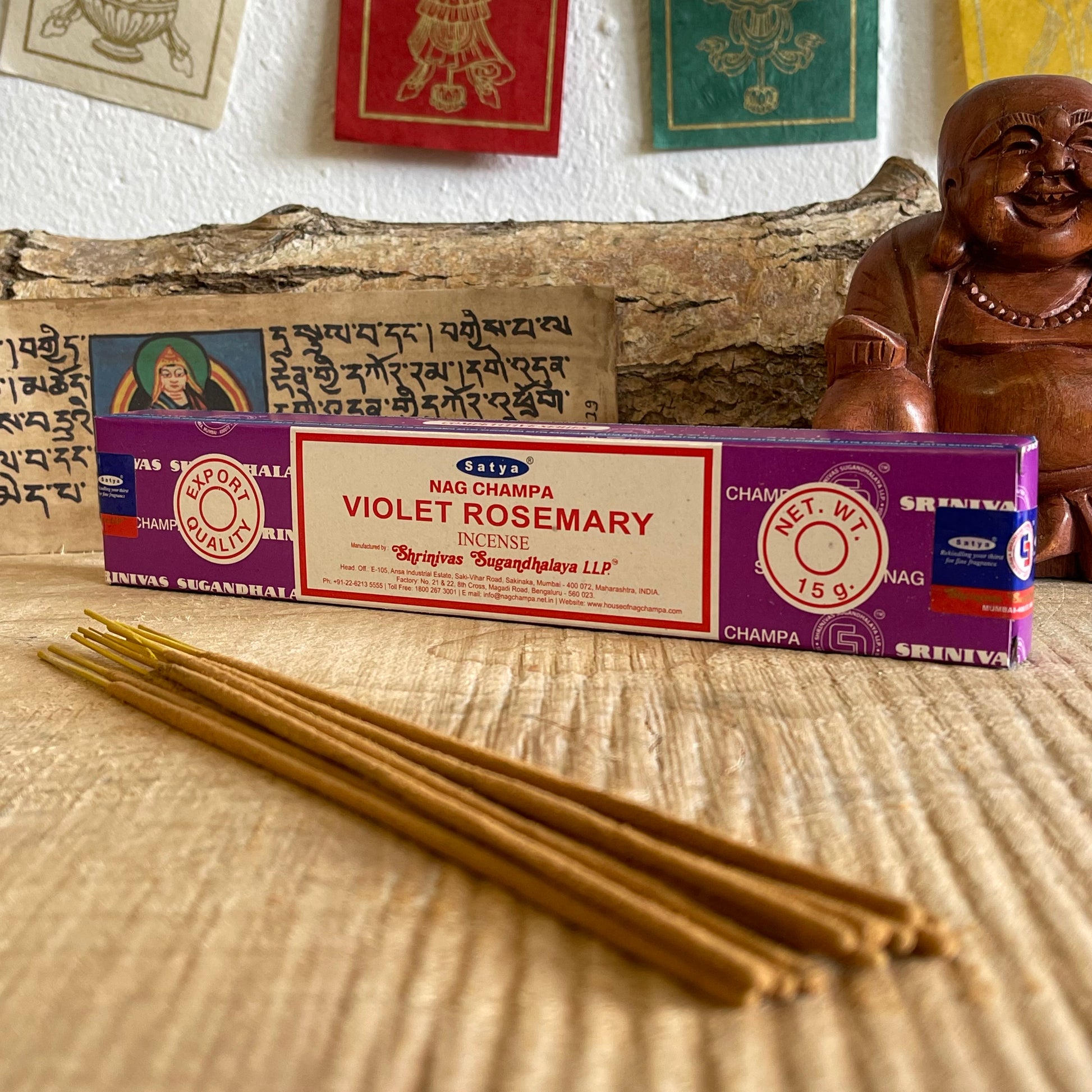 Satya Violet Rosemary Incense sticks