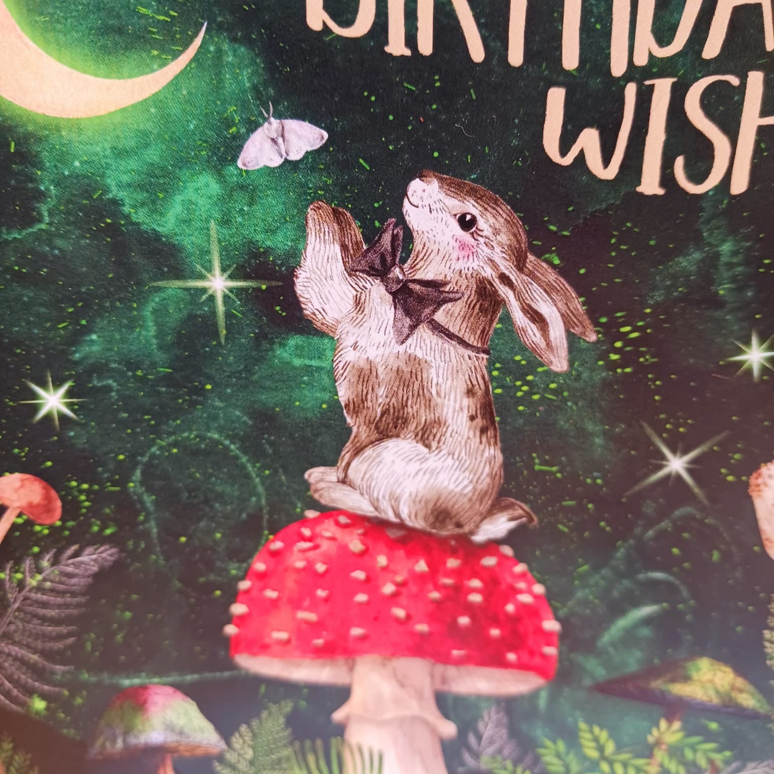 Magical Wishes Happy Birthday Greetings Card