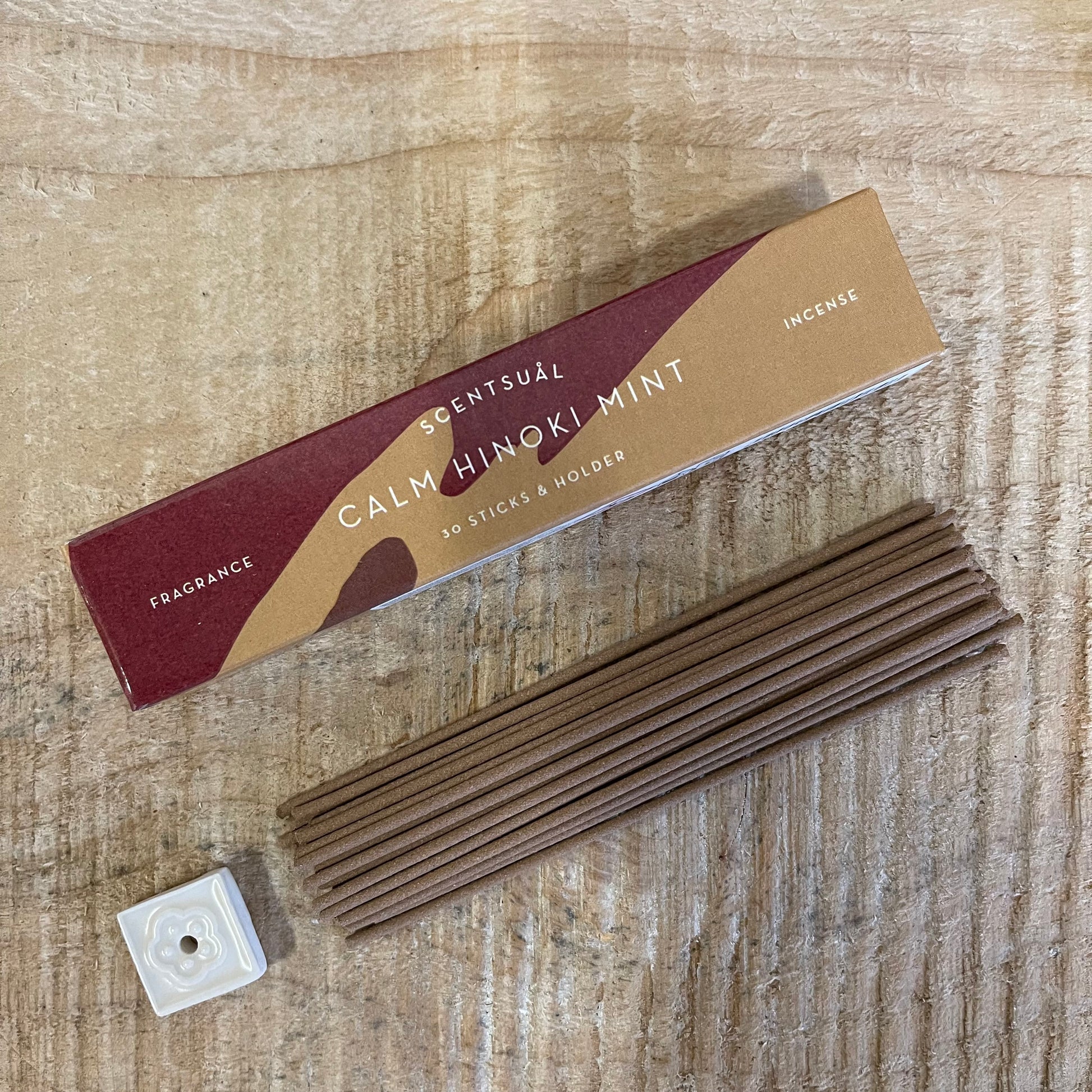 Scentsual Incense Calm Hinoki Mint