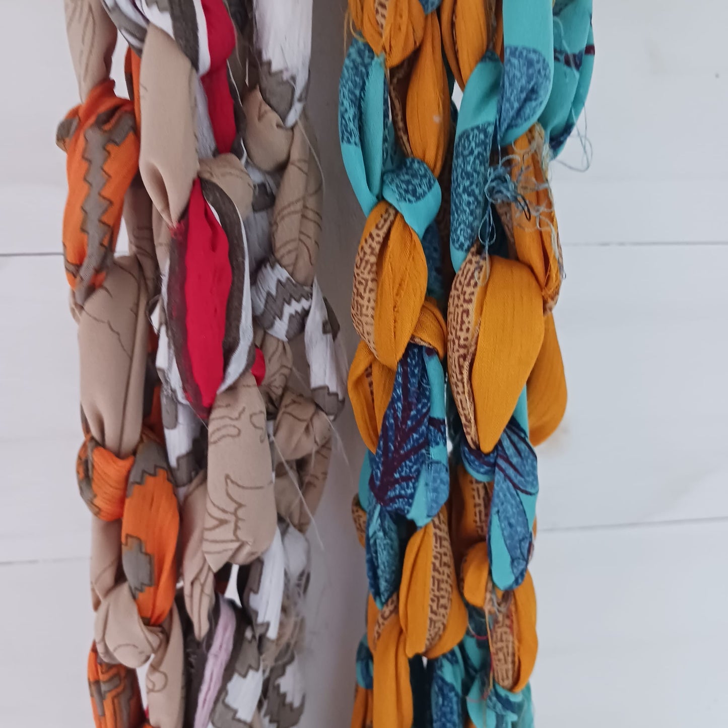 Recycled Sari Plant Hangers (Large)