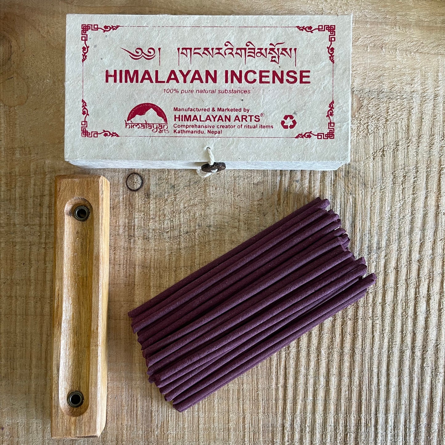 Himalayan Incense Holder& lokta Paper Box