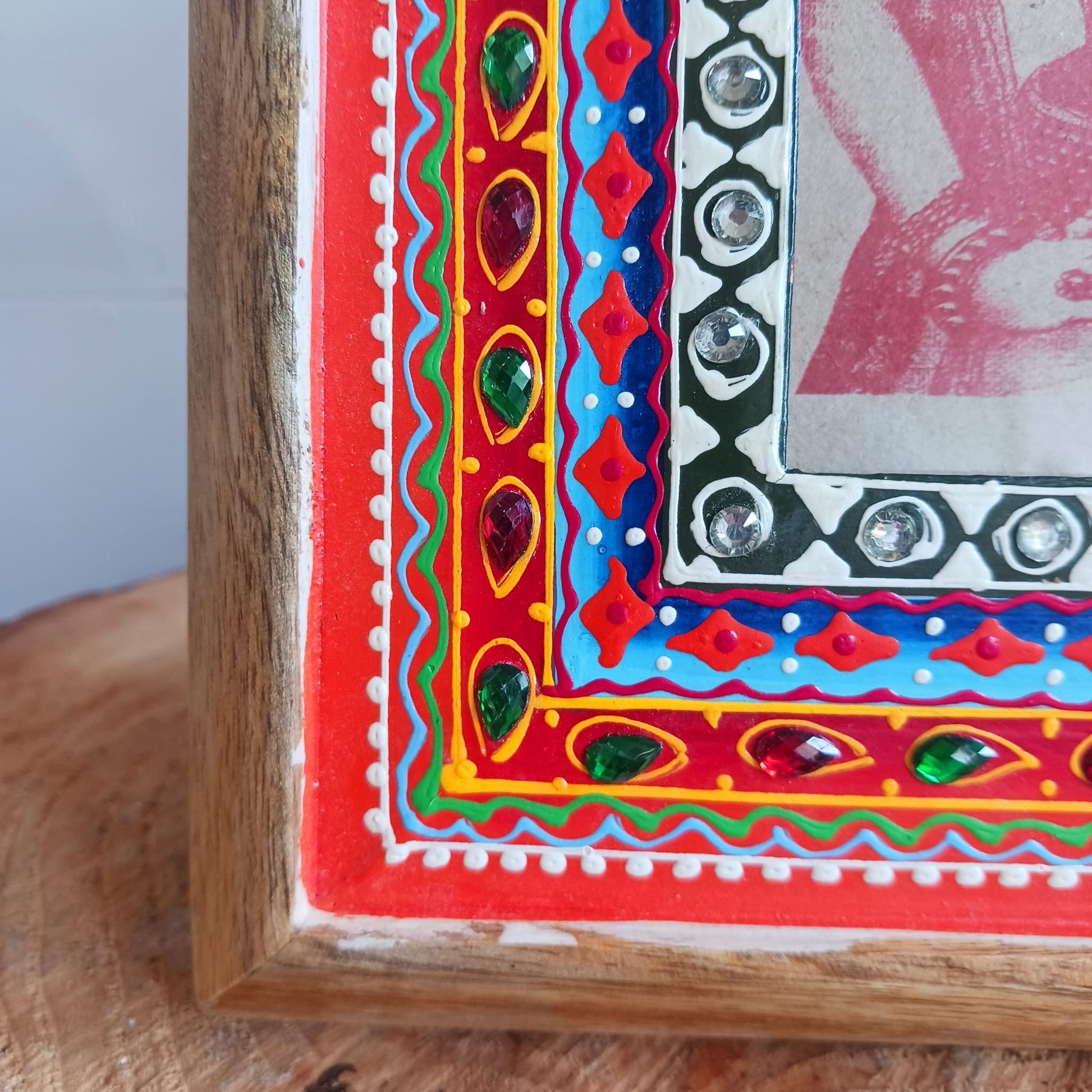 Sankalaka Hand Painted Indian Photo Frame