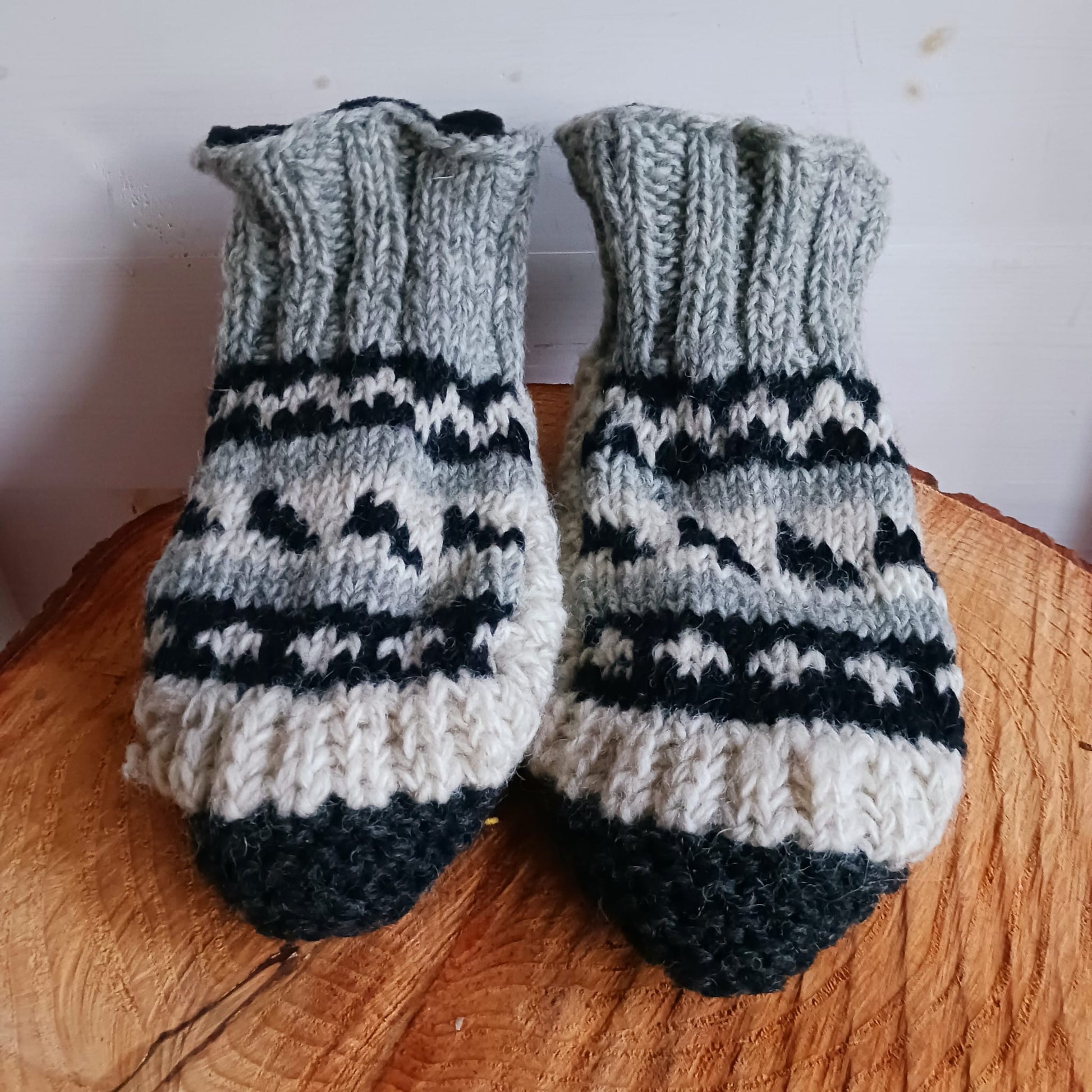 Nepalese Woollen Slipper Socks