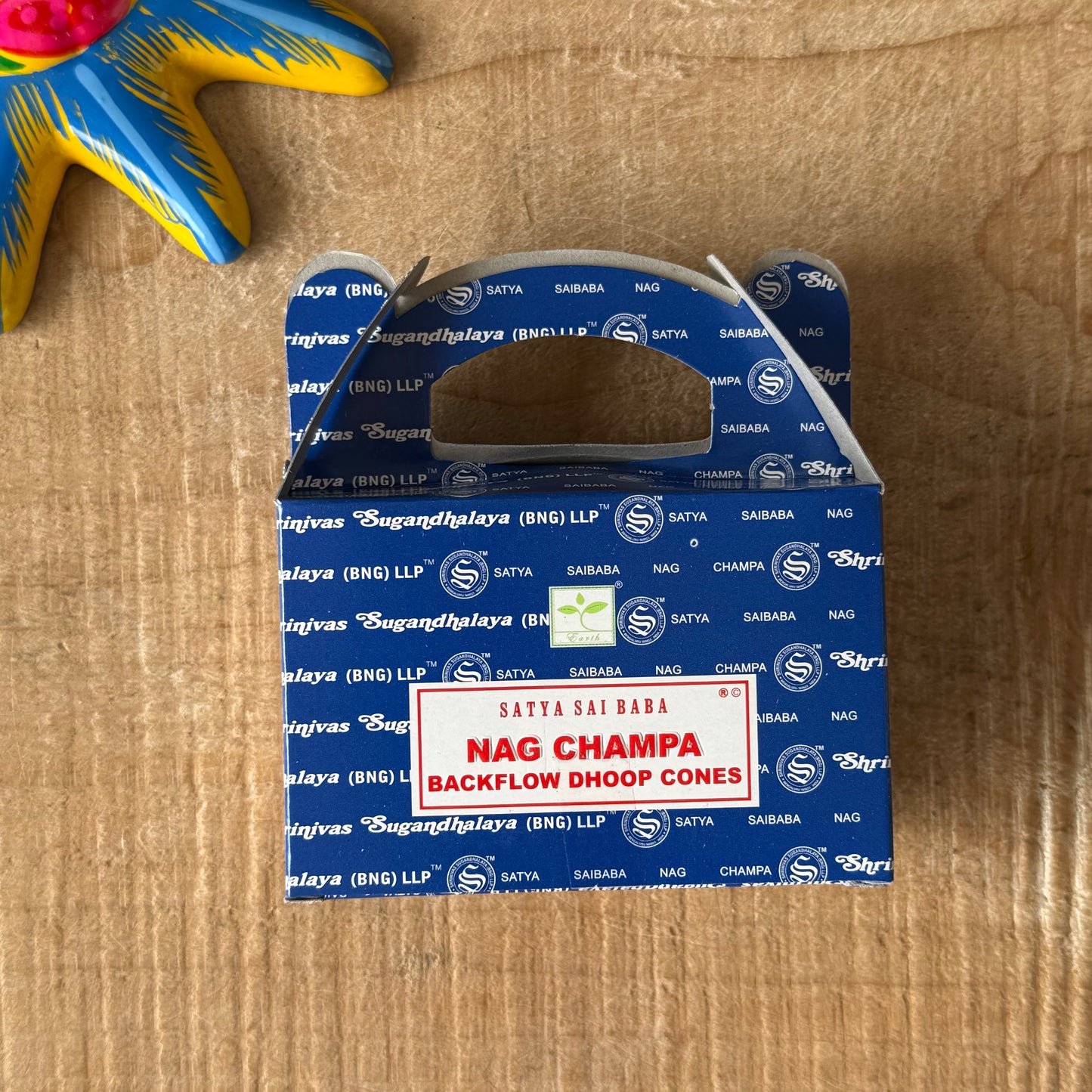 Satya Nag Champa backflow incense cones 24 pack India