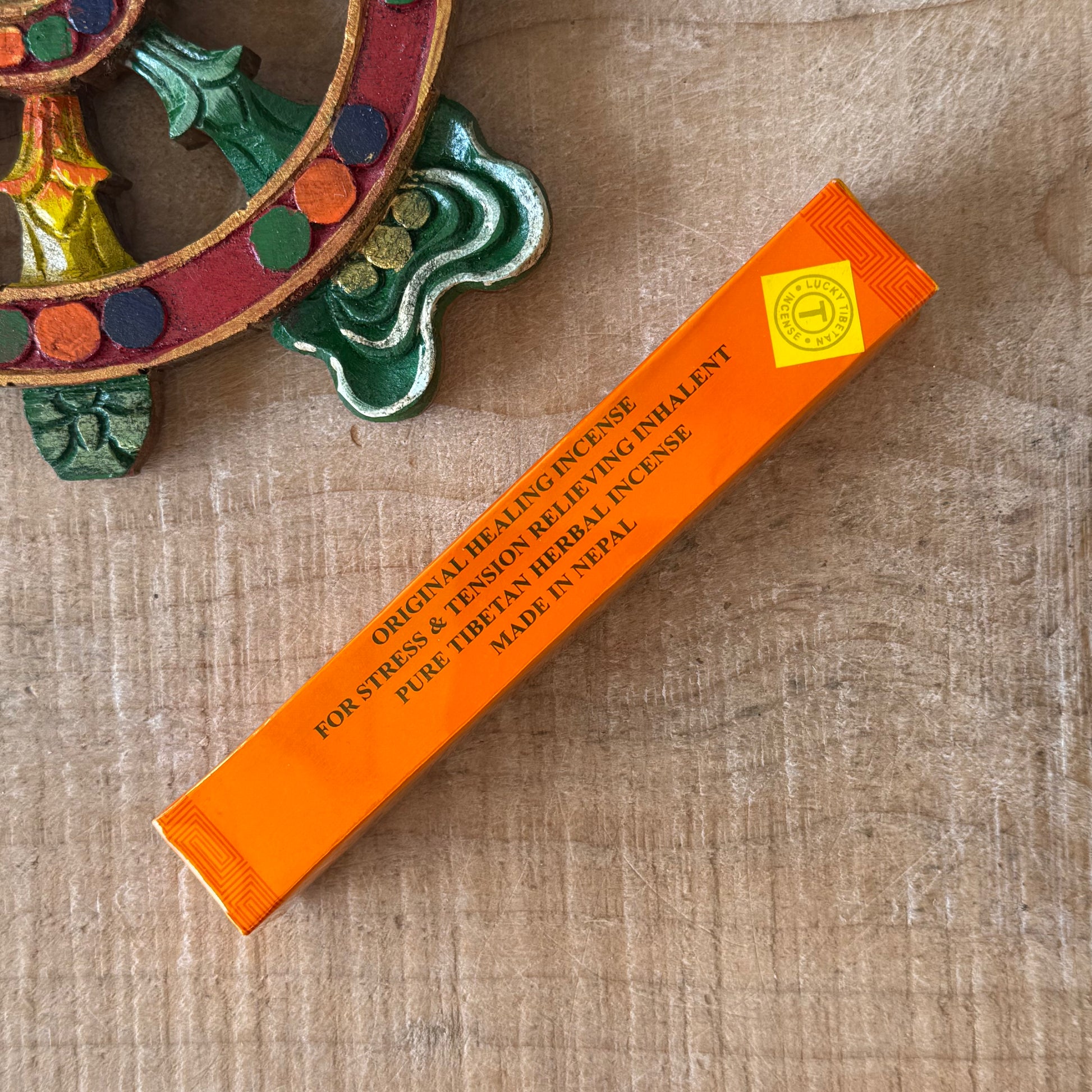 Original Healing Tibetan incense made with 31 Himalayan herbs. Natural incense for meditation, relaxation, and spiritual balance.