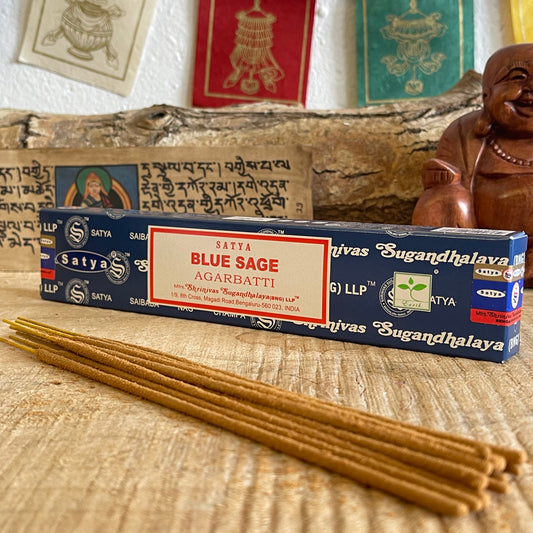 Satya Blue Sage Incense