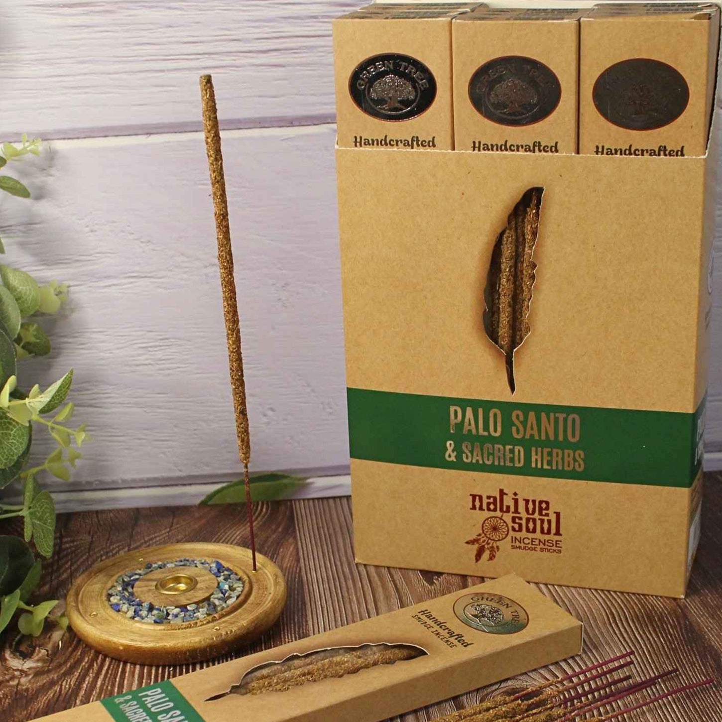 Cleanse, calm & restore with Native Soul Palo Santo Sacred herbs incense. Handcrafted, vegan, and ideal for meditation. Shop now at HighestBuddha.co.uk.
