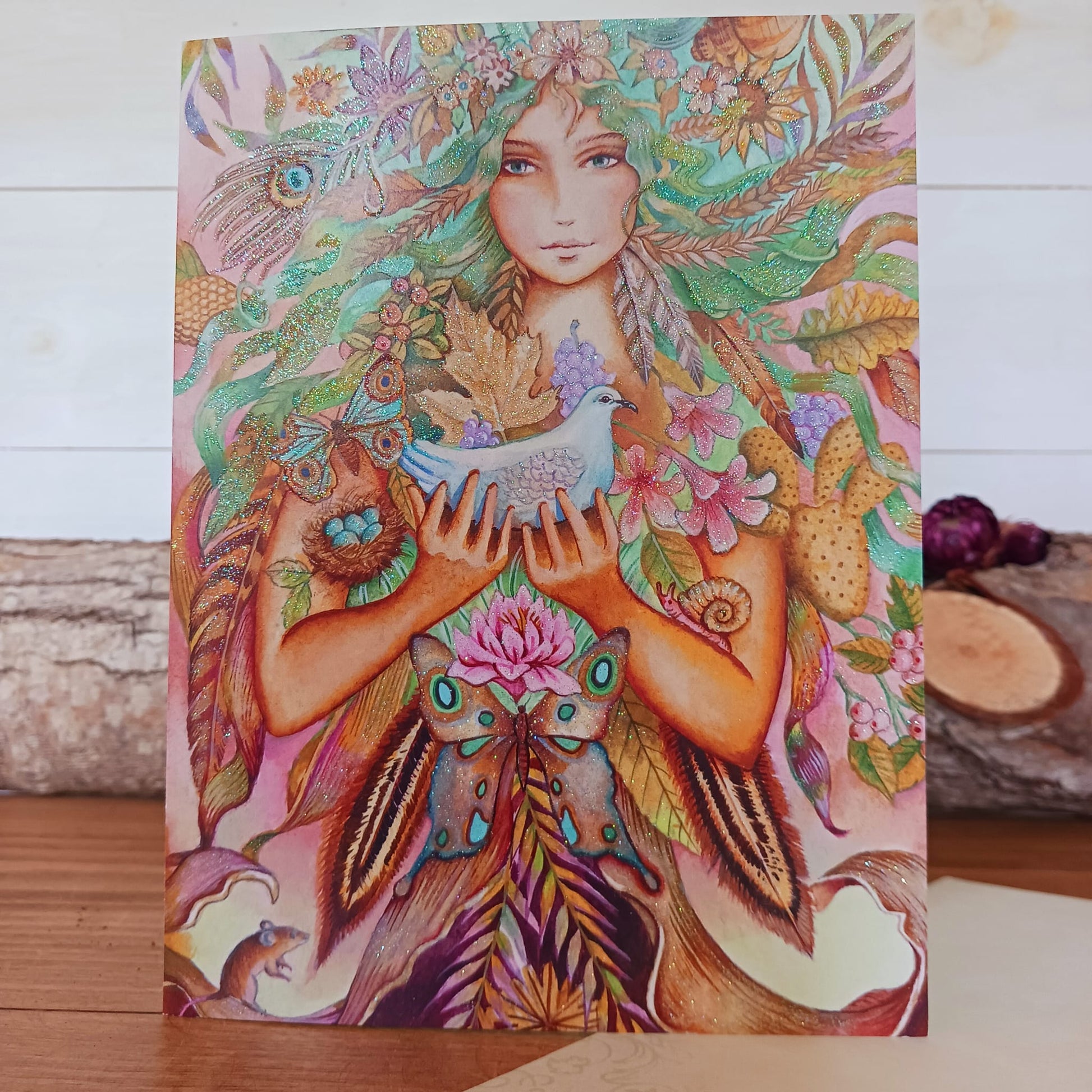 Gaia Greeting Card | Birthday Card