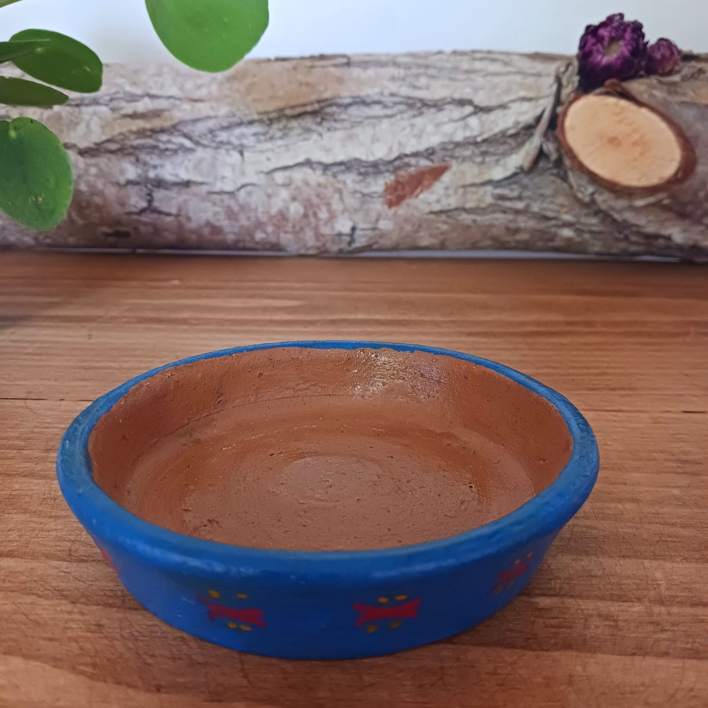 Mithila Plant Pot & Saucer | Small