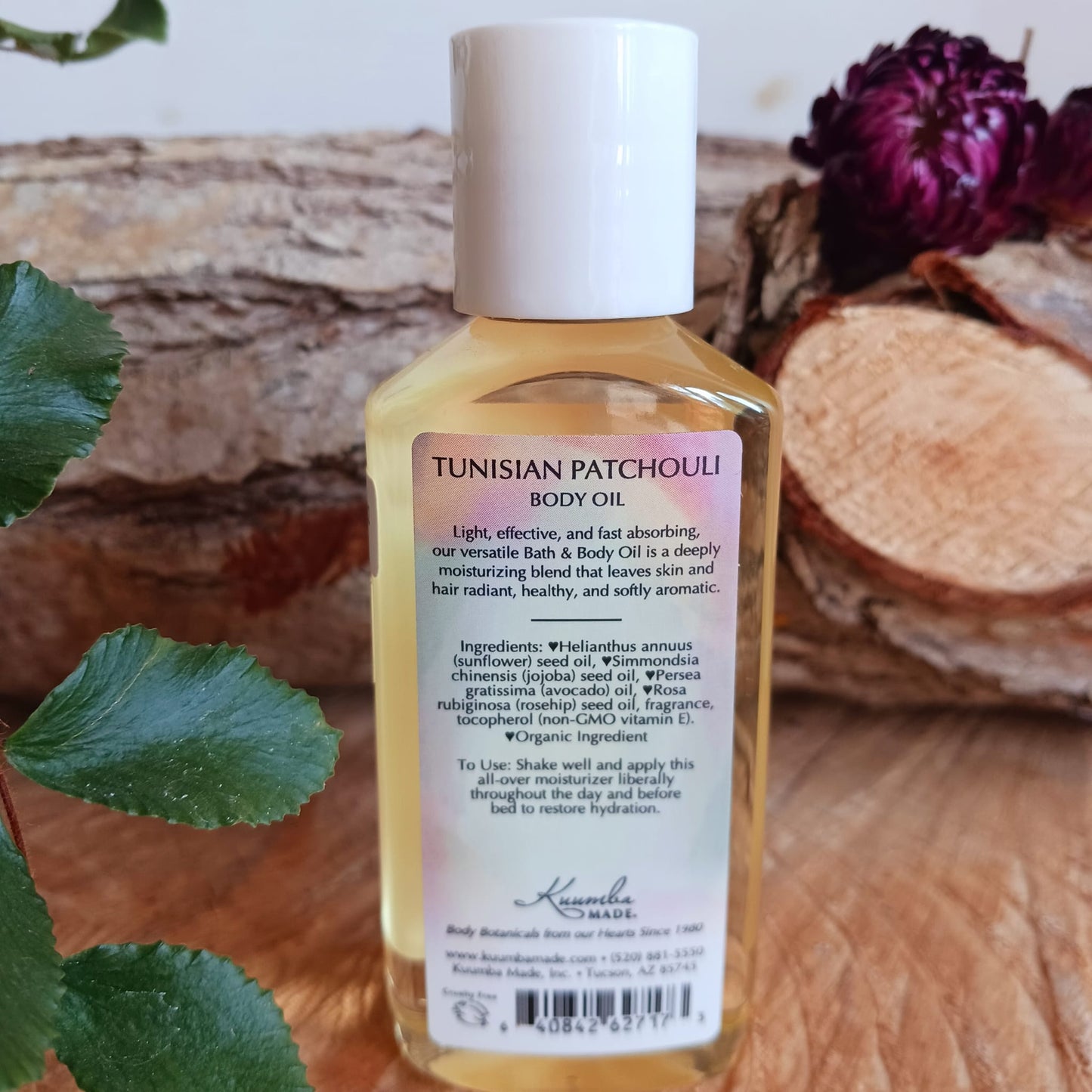 Kuumba Made Tunisian Patchouli Bath | Body Oil