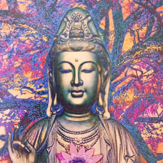 Buddha Greetings Card | Healing Thoughts
