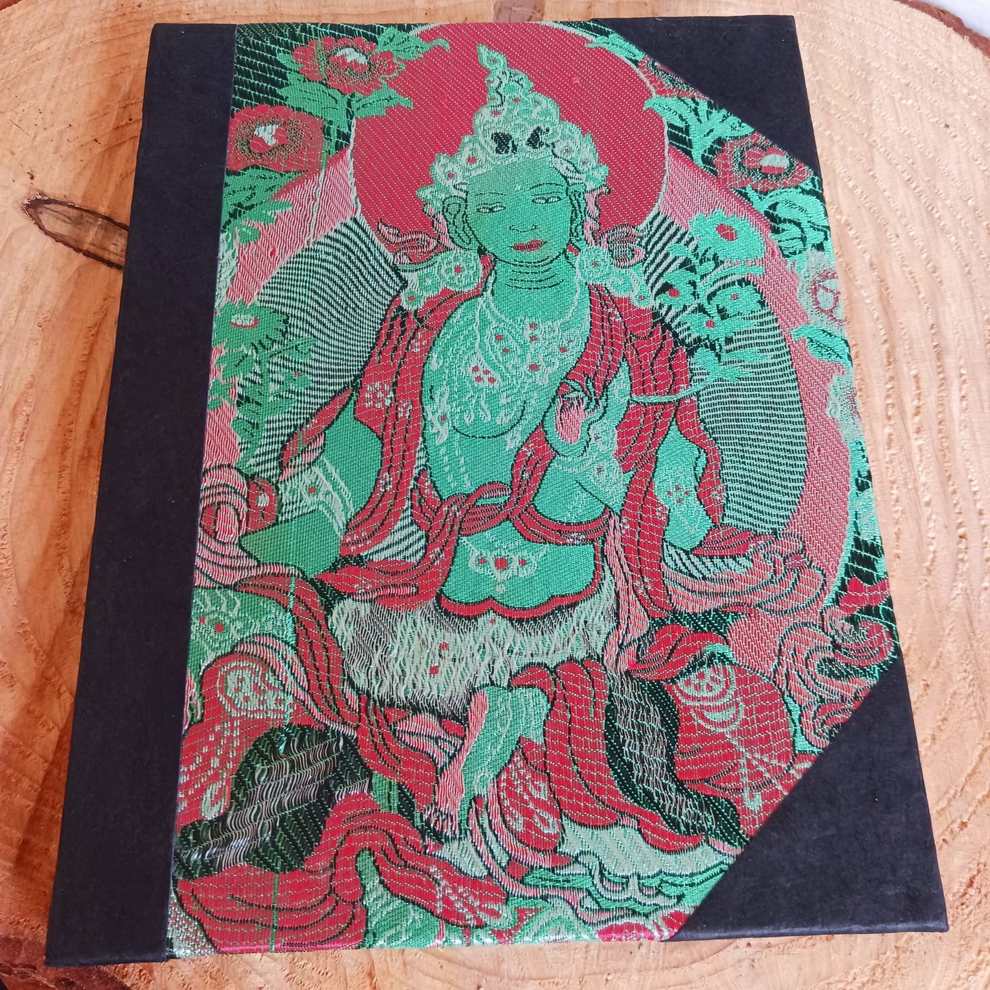 Brocade Green Tara Lokta Eco Notebook