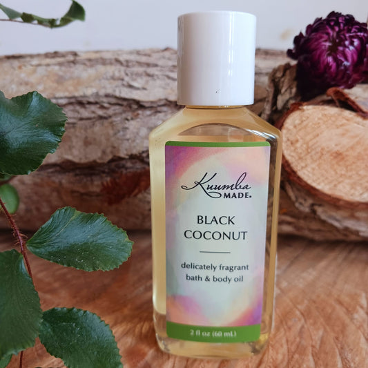 Kuumba Made Black Coconut Bath | Body Oil 60ml