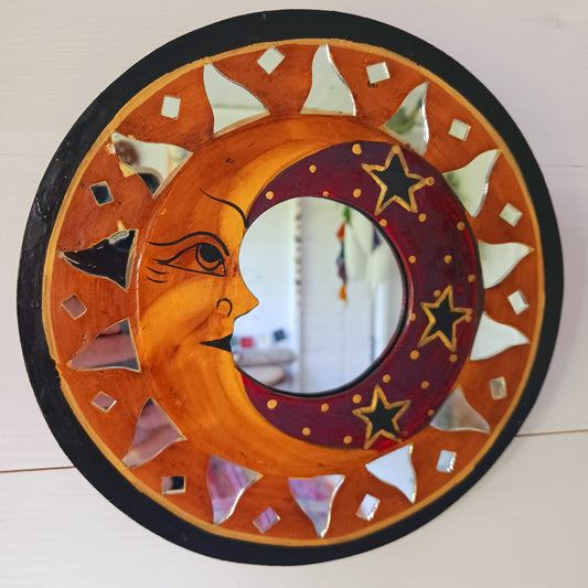 Lunar Mirror Wall Hanging