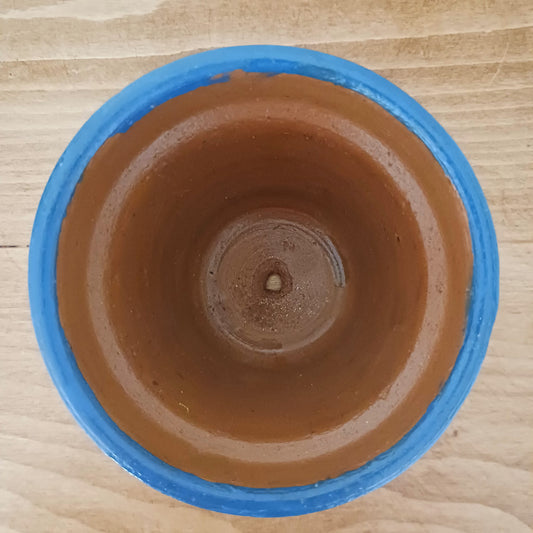 Mithila Plant Pot & Saucer | Small