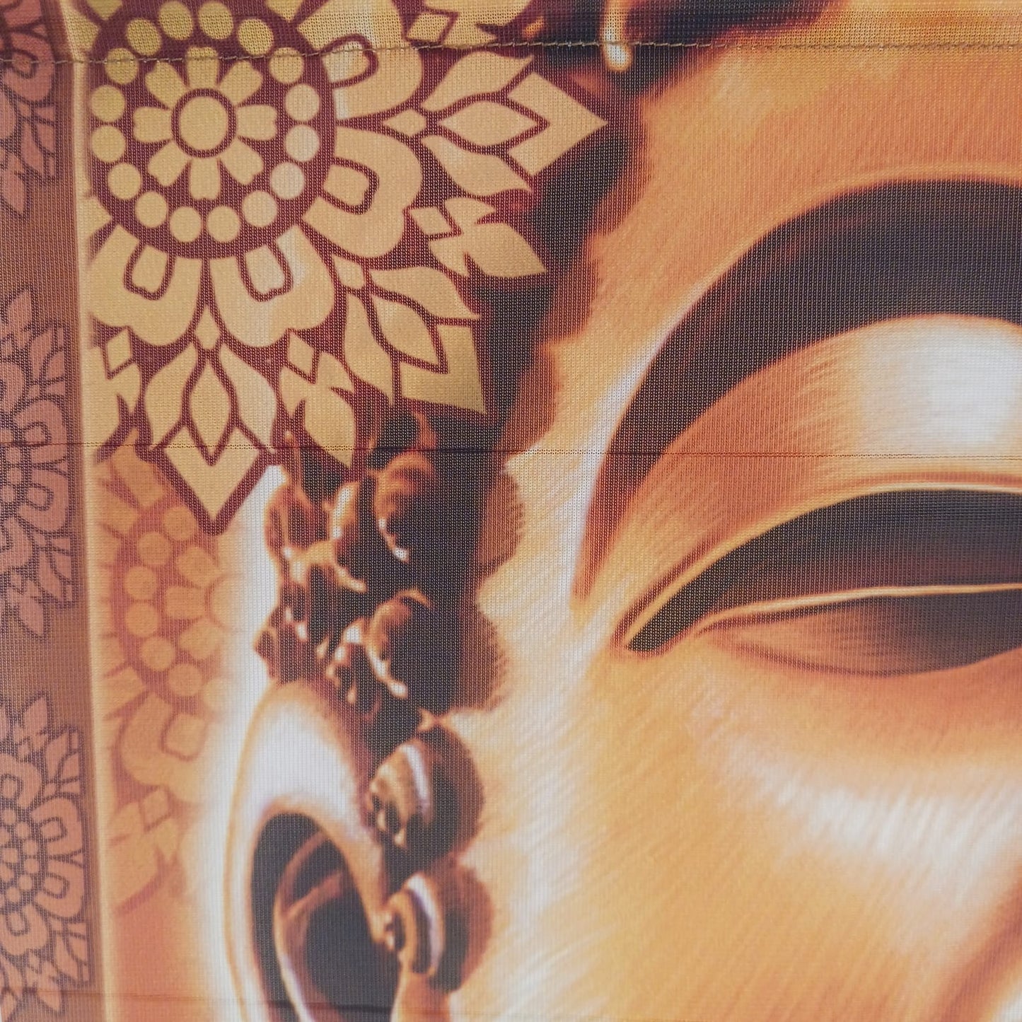 Meditation Banner | Golden Buddha