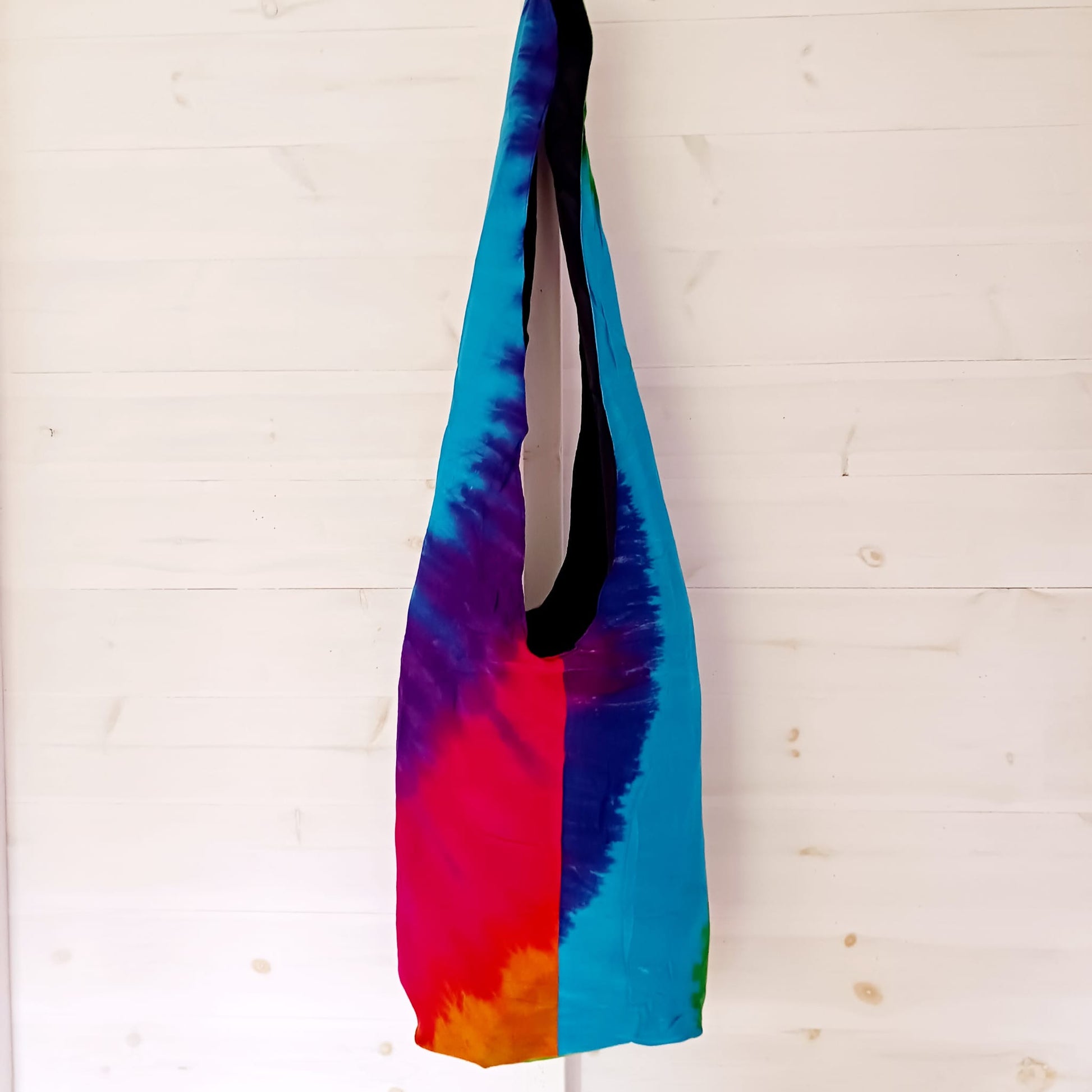 Tie Dye Shoulder Bag | Love and peace Festival bags Groovy Bag